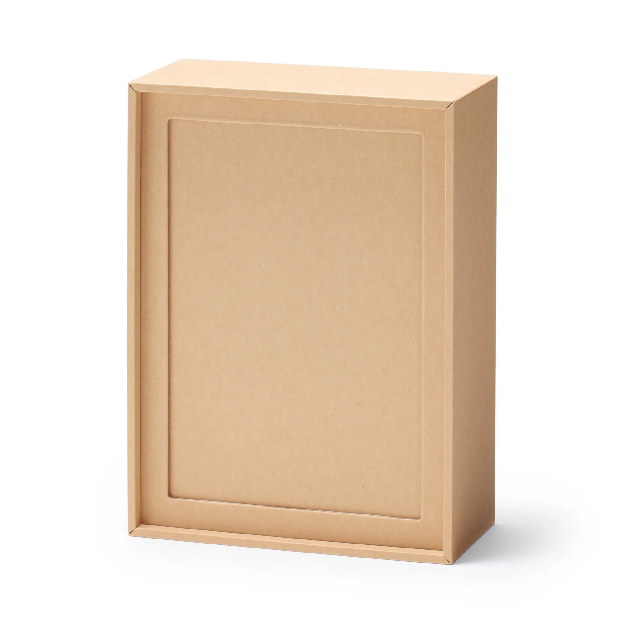 2-in-1 Photo Frame & Postcard Case - Beige