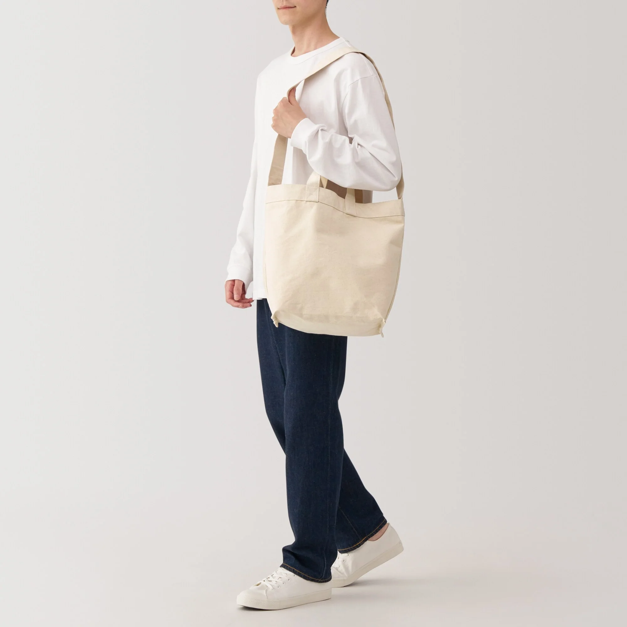 2-Way Canvas Tote Bag - Image 17