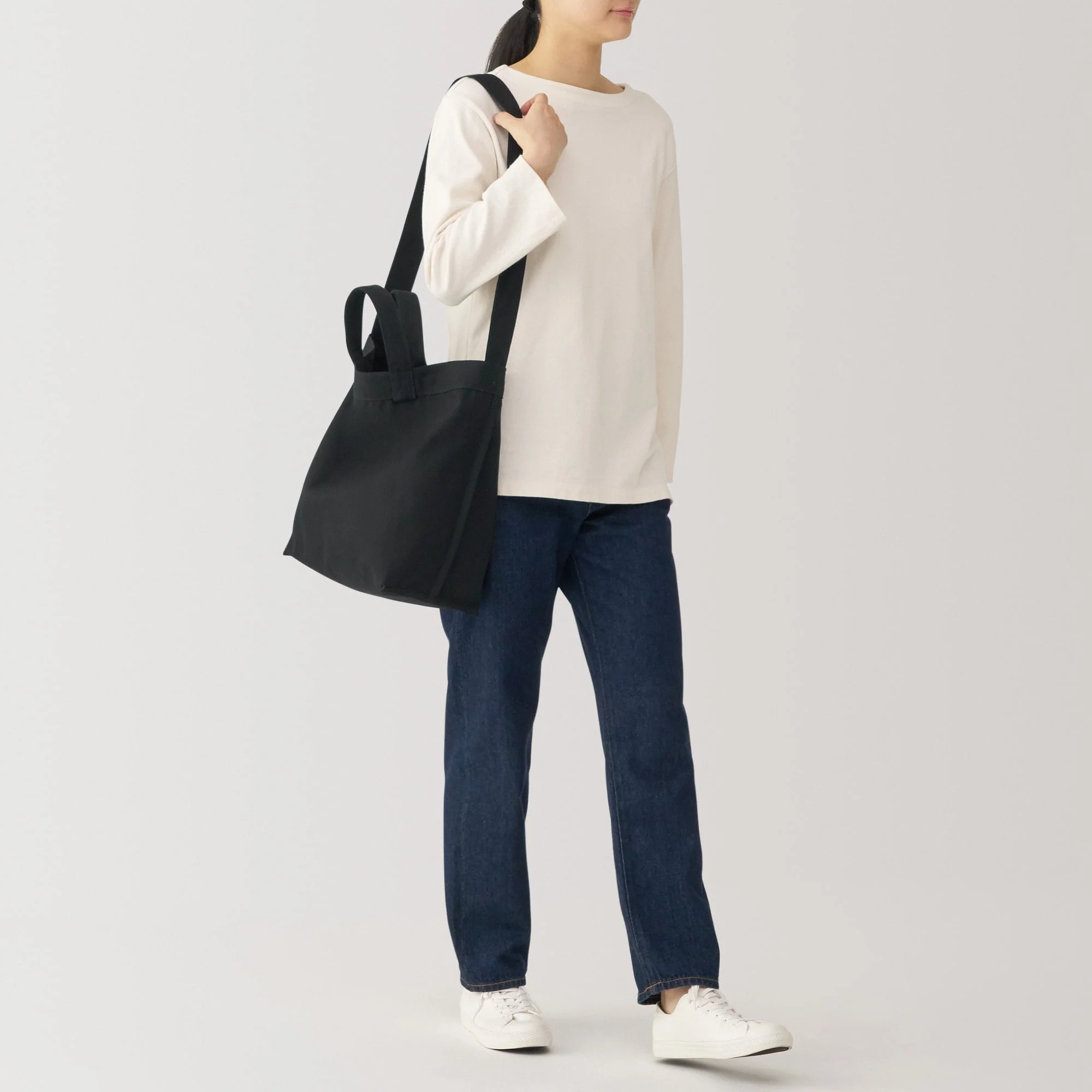2-Way Canvas Tote Bag - Image 9
