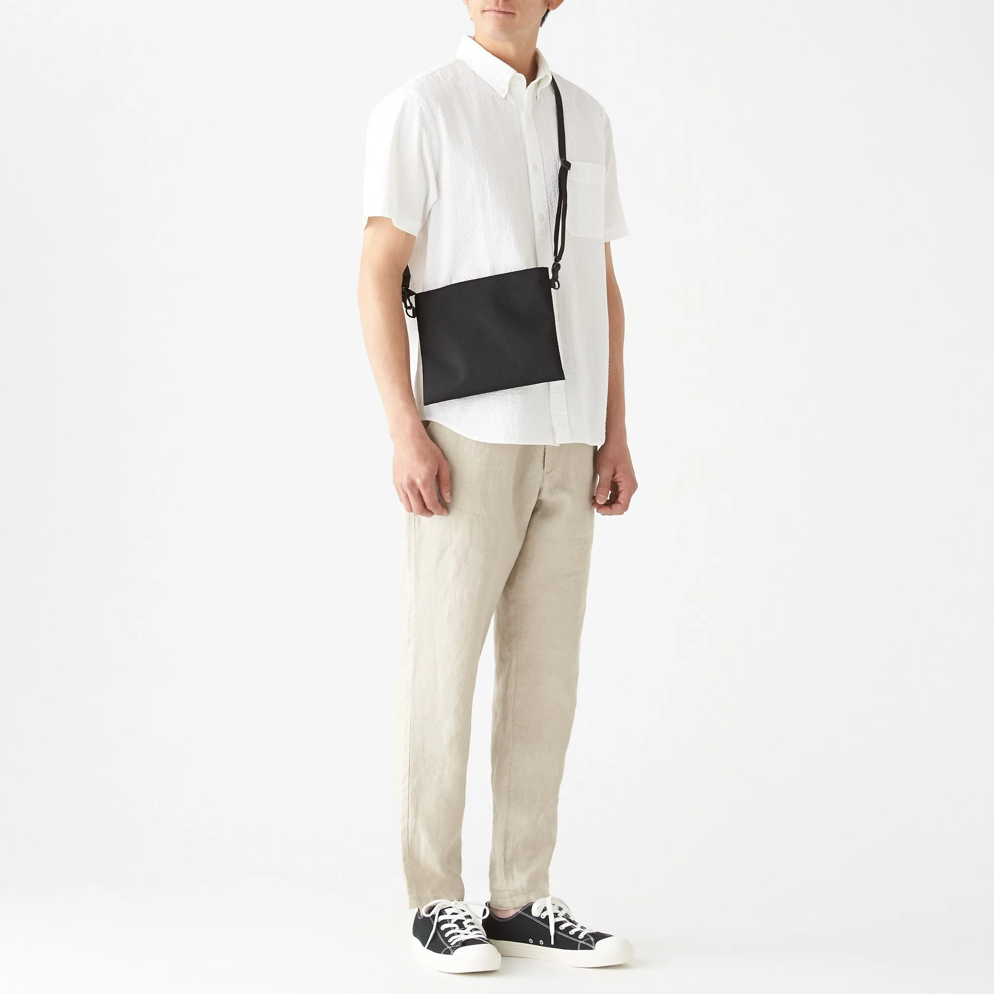 2-Way Water Repellent Sacoche/ Crossbody Bag - Image 28