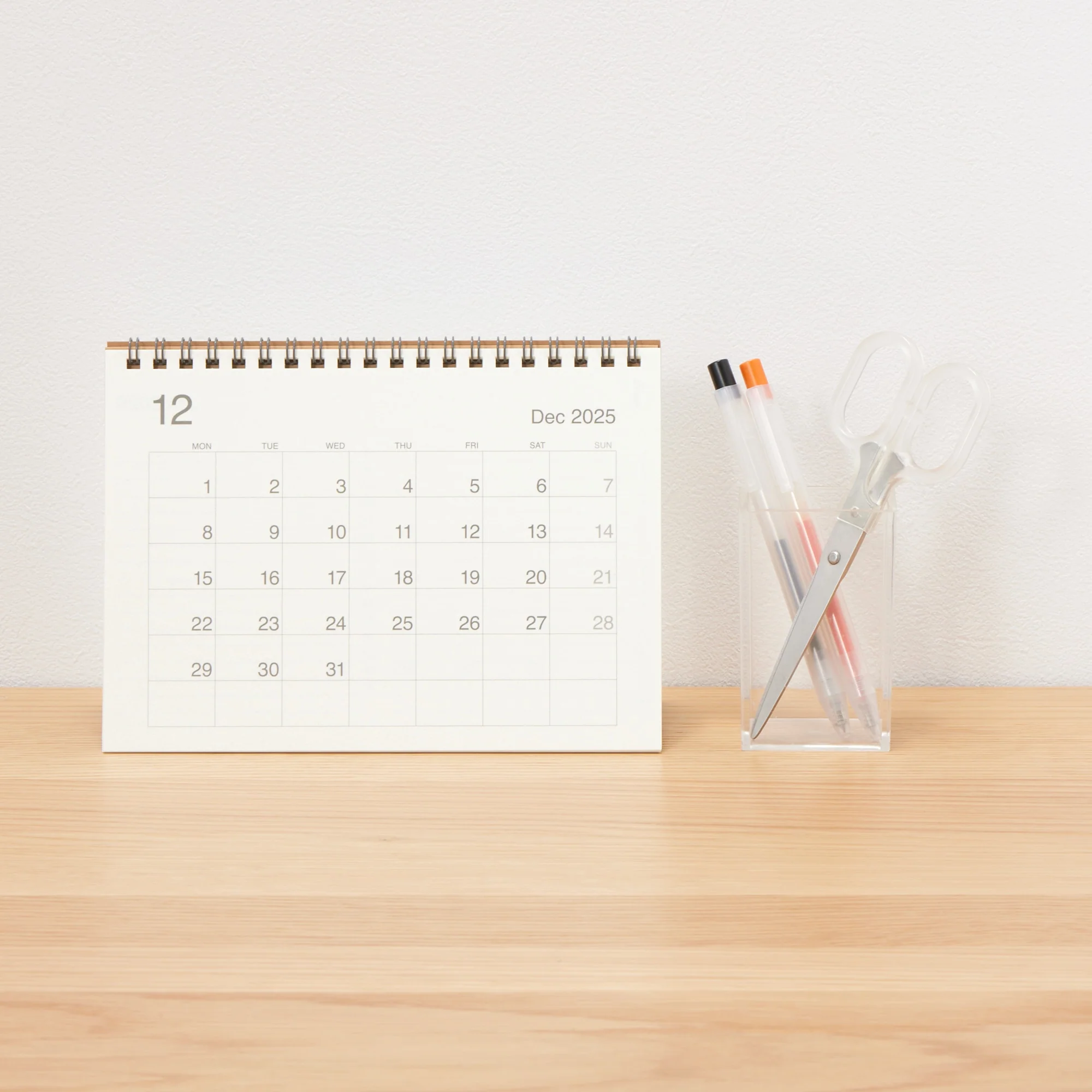 2026 Bagasse Paper Desktop Calendar - Medium - Image 2