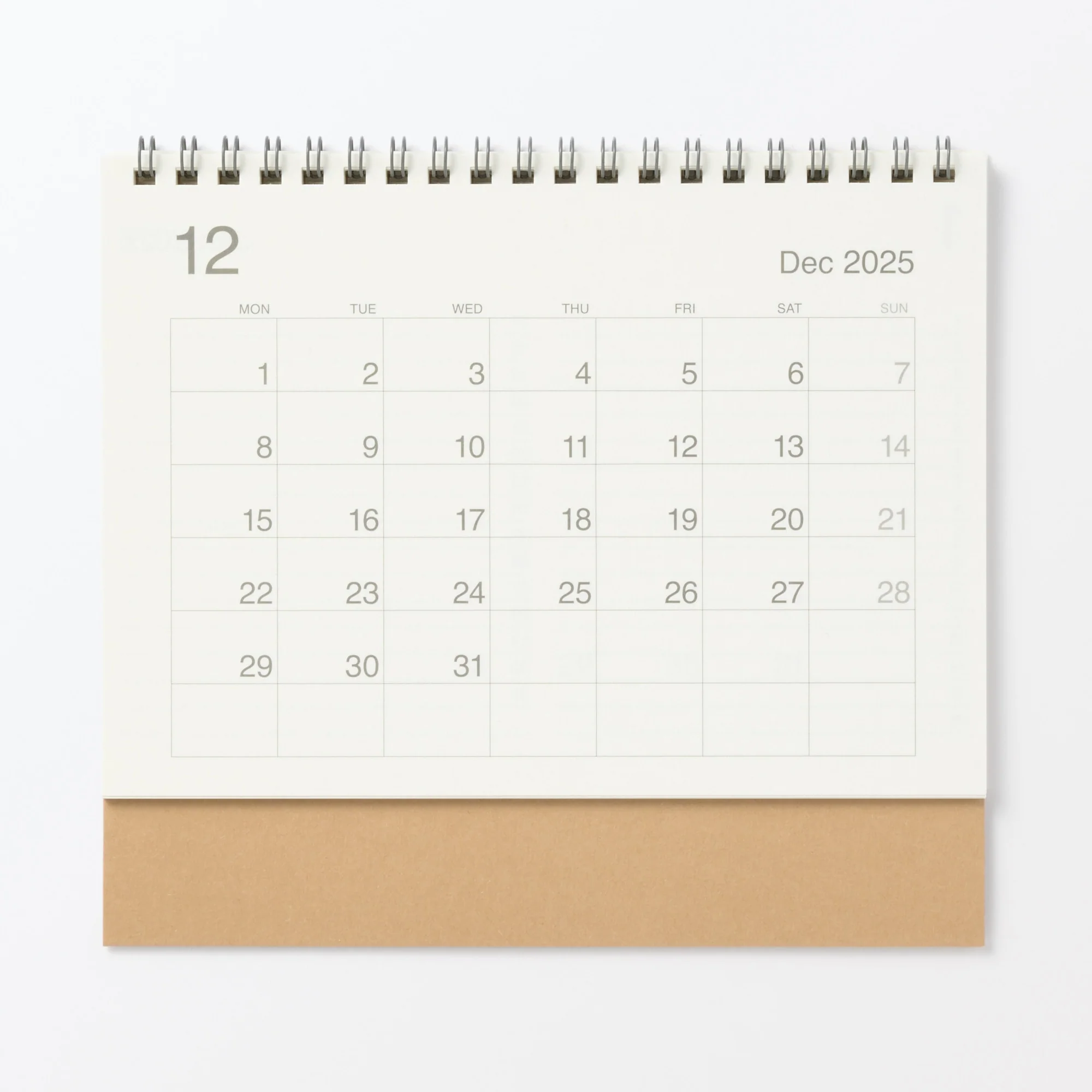 2026 Bagasse Paper Desktop Calendar - Medium - Image 3