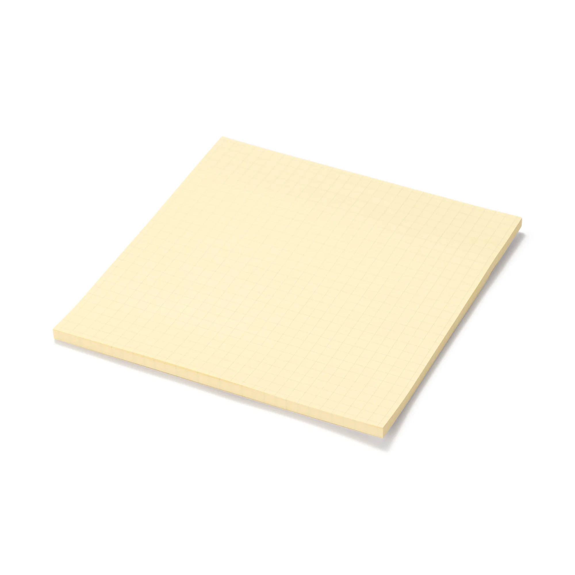 5 mm Grid Square Sticky Memo Pad Yellow 150 x 150 mm - Image 2