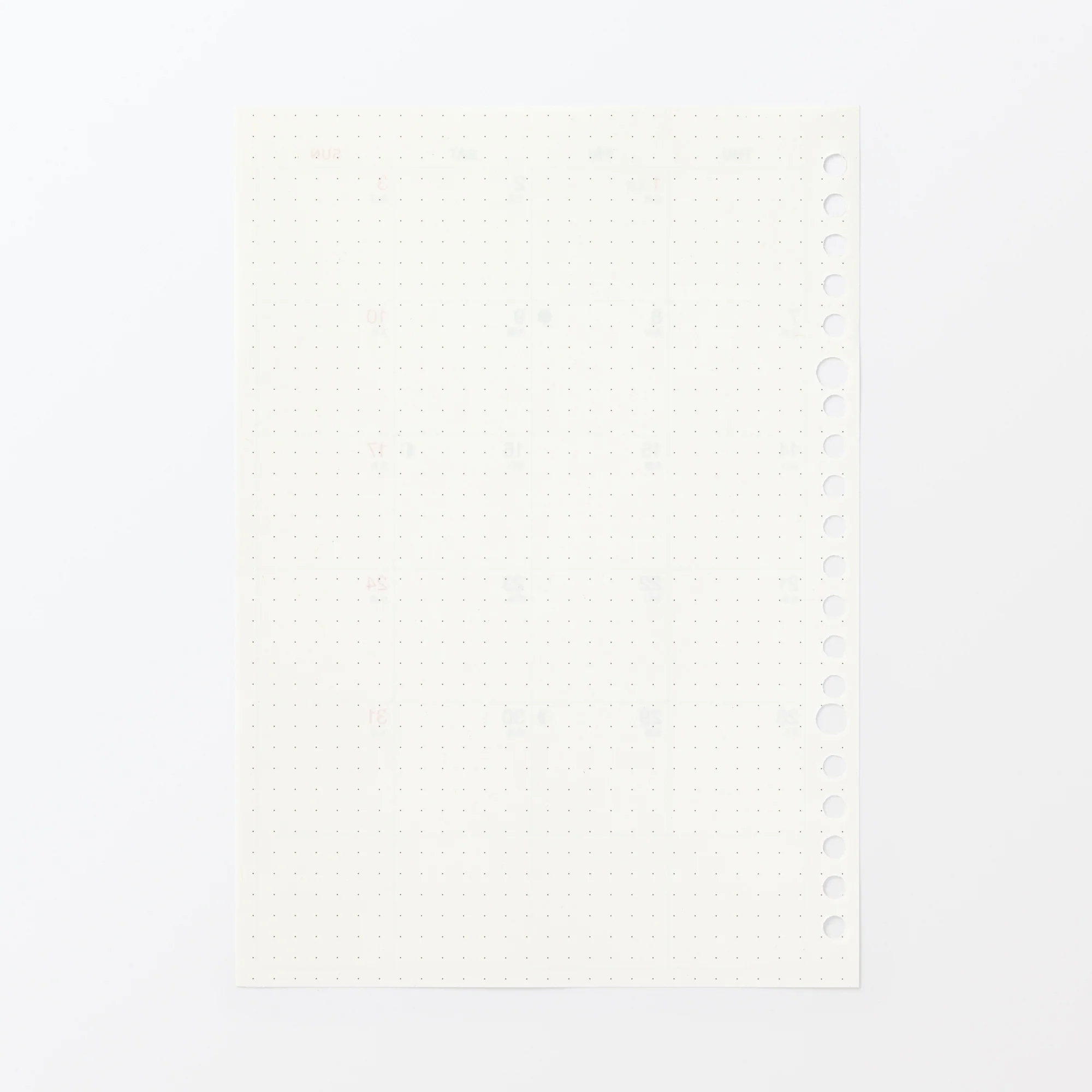 A5 Loose Leaf Paper Monthly Planner From Dec. 2025 - Image 5
