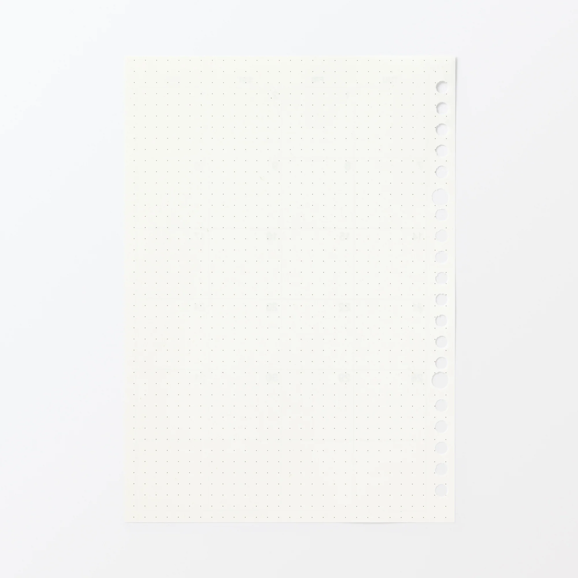 A5 Loose Leaf Paper Monthly Planner From Dec. 2025 - No Holidays - Image 5