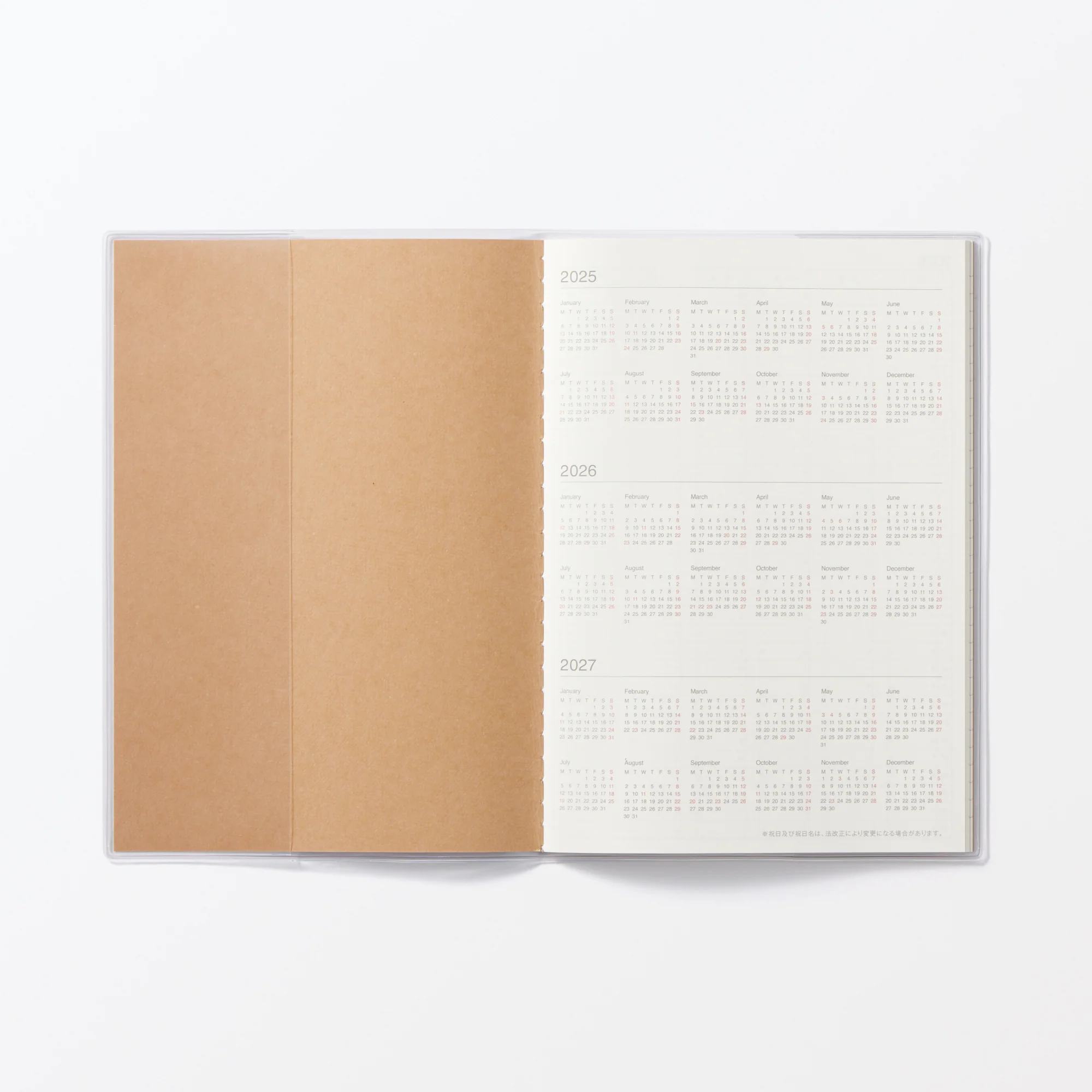 A5 Monthly Planner From Dec. 2025 - Image 3