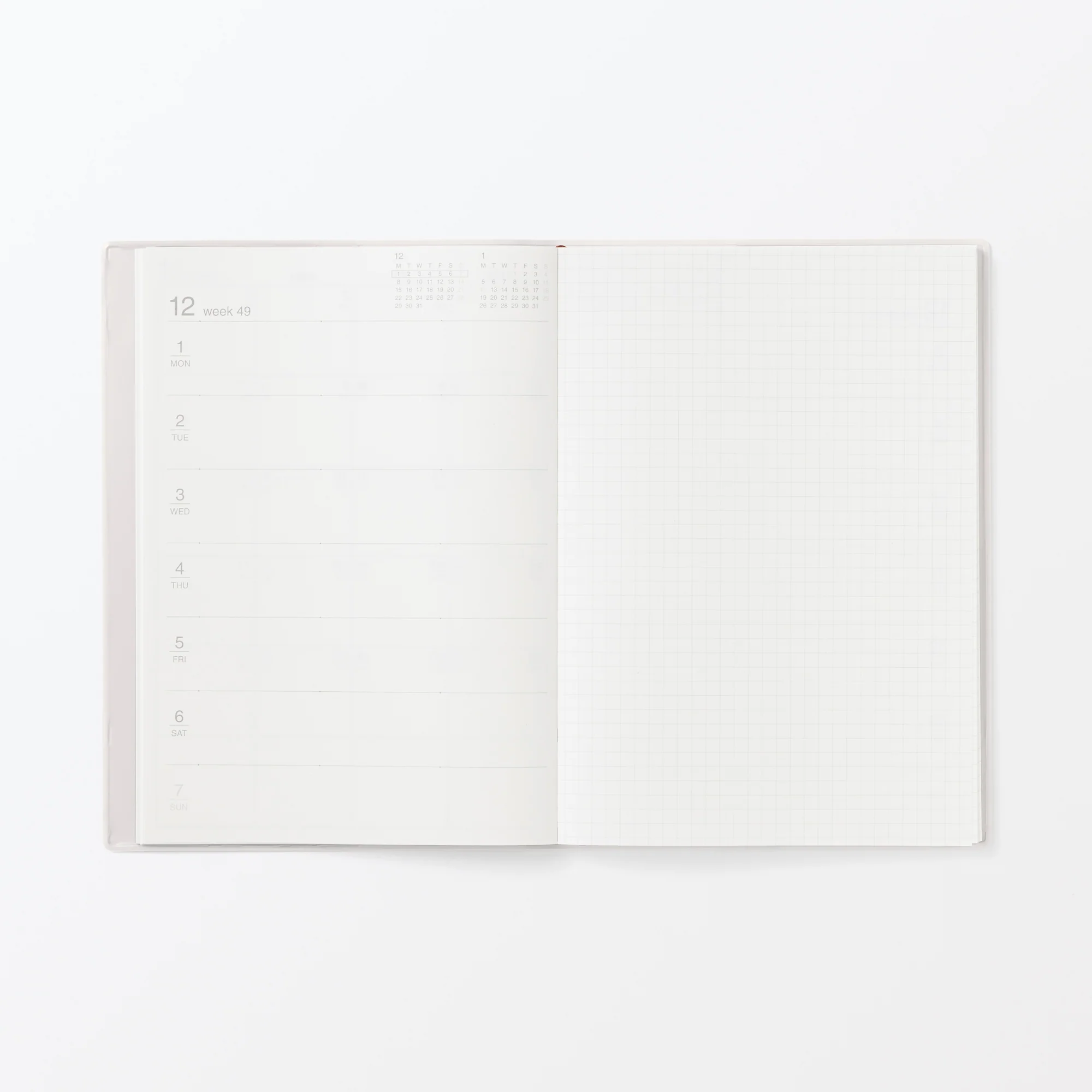 A5 Monthly/Weekly Planner From Dec. 2025 - Image 7