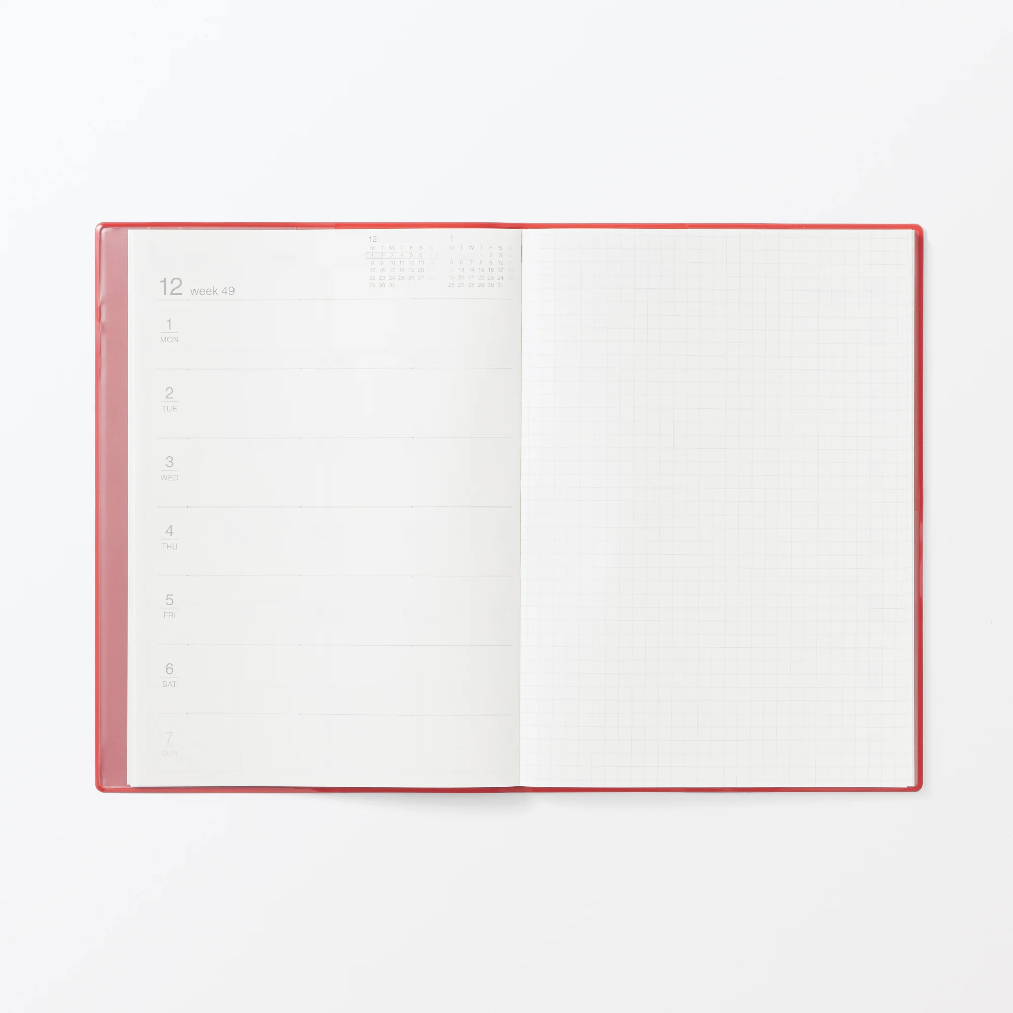 A5 Monthly/Weekly Planner From Dec. 2025 - Image 7