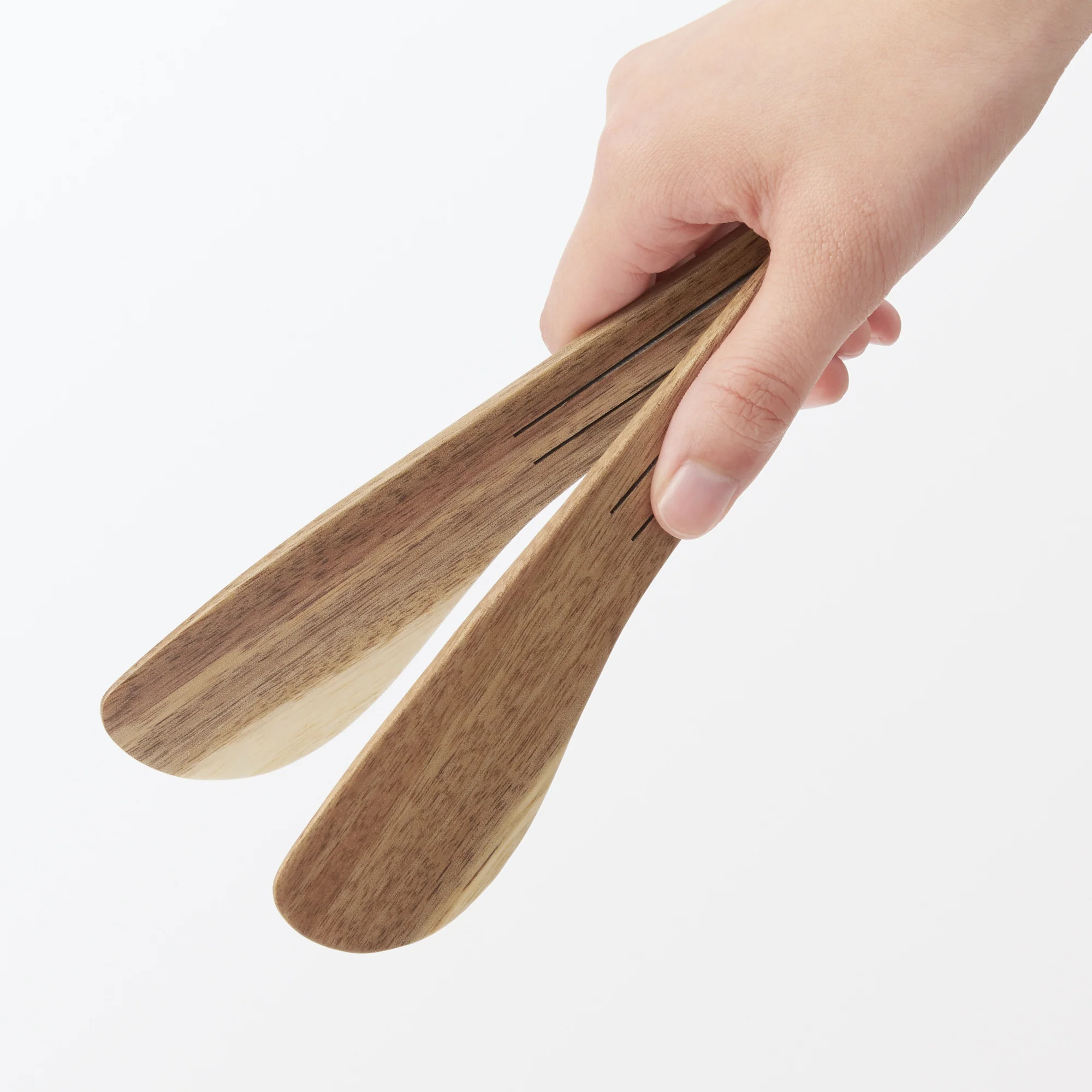 Acacia Foldable Tongs Small - Image 2