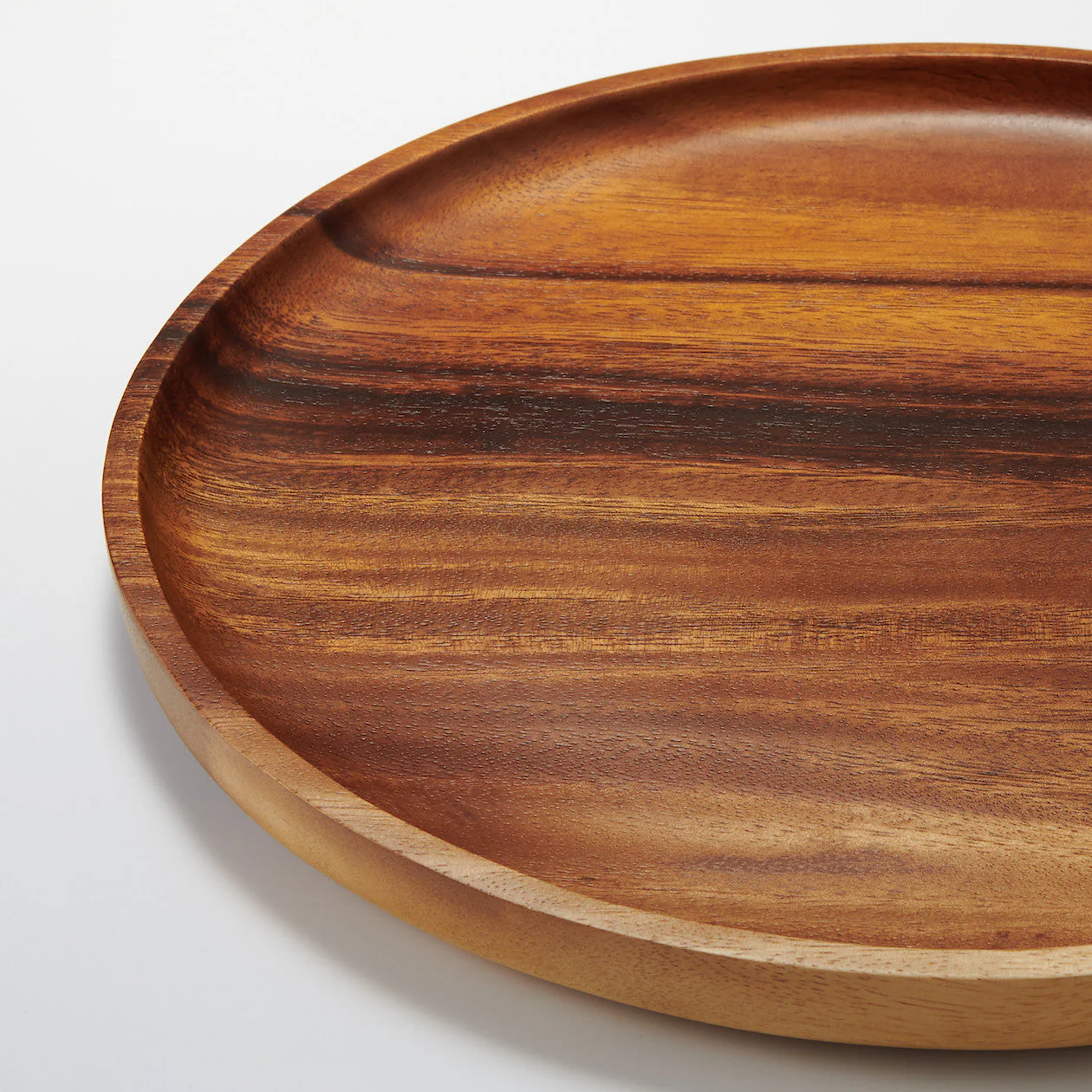 Acacia Tray (Dia. 32 cm) - Image 5