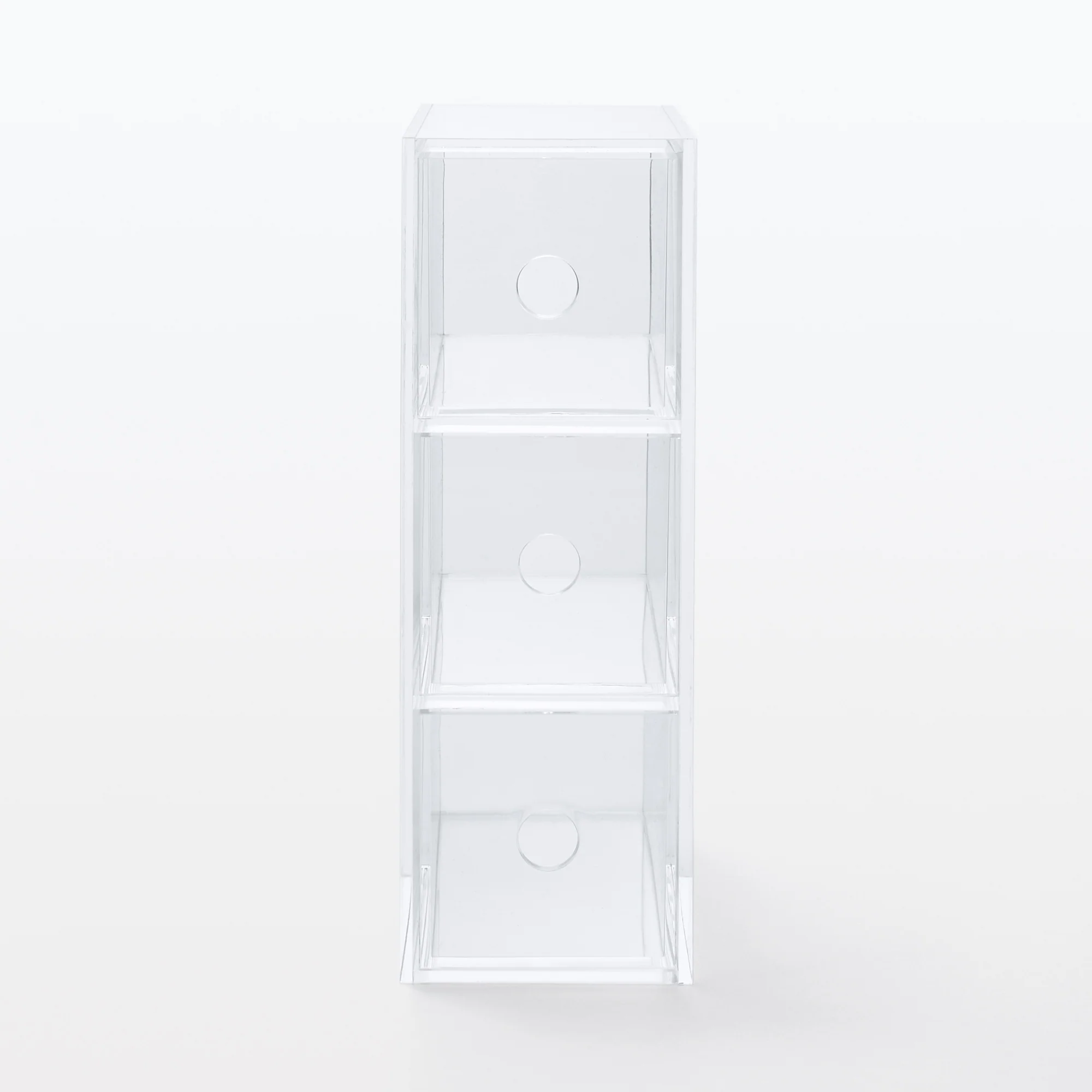 Acrylic 3 Drawer Unit - Image 3