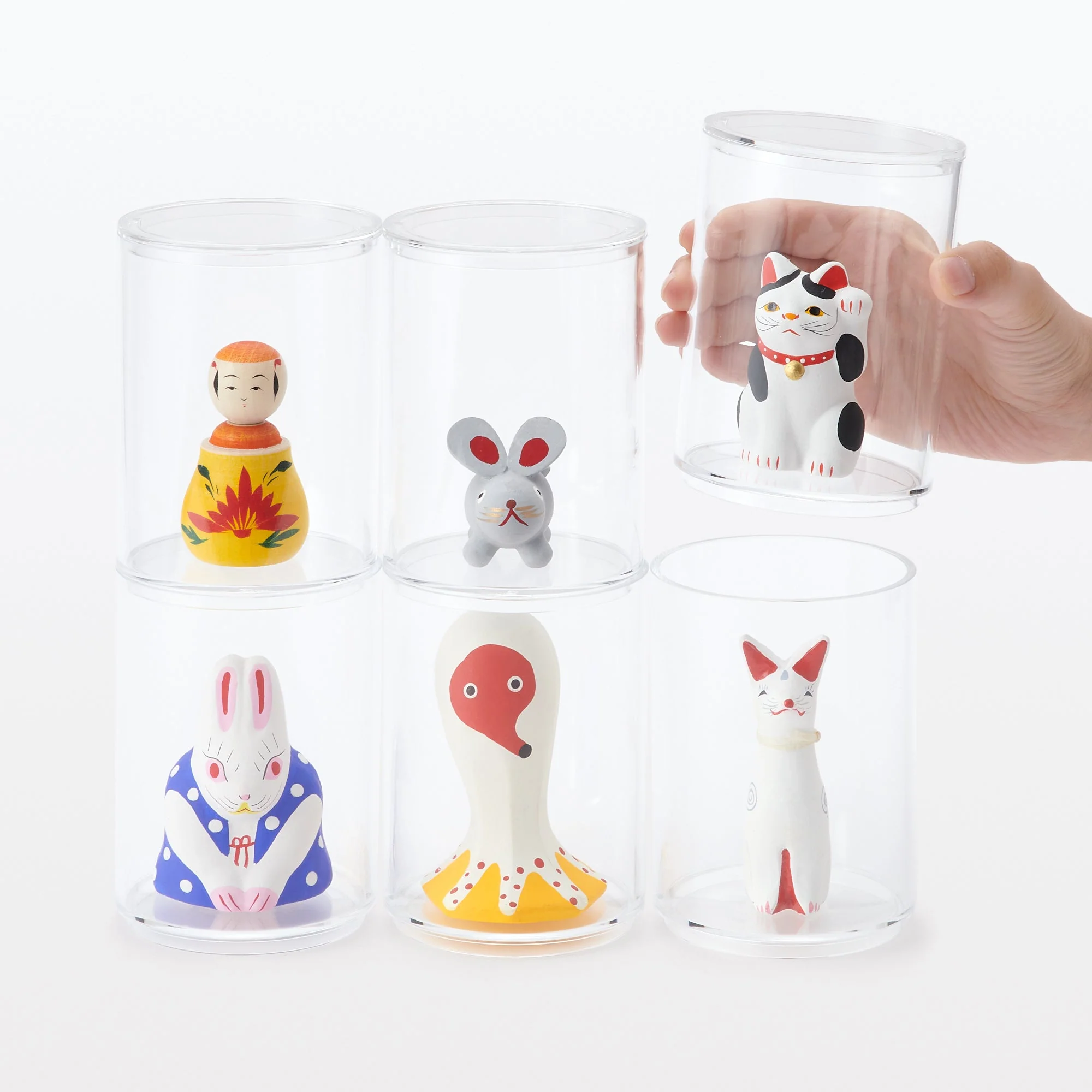 Acrylic Cylindrical Case with Lid - Image 2