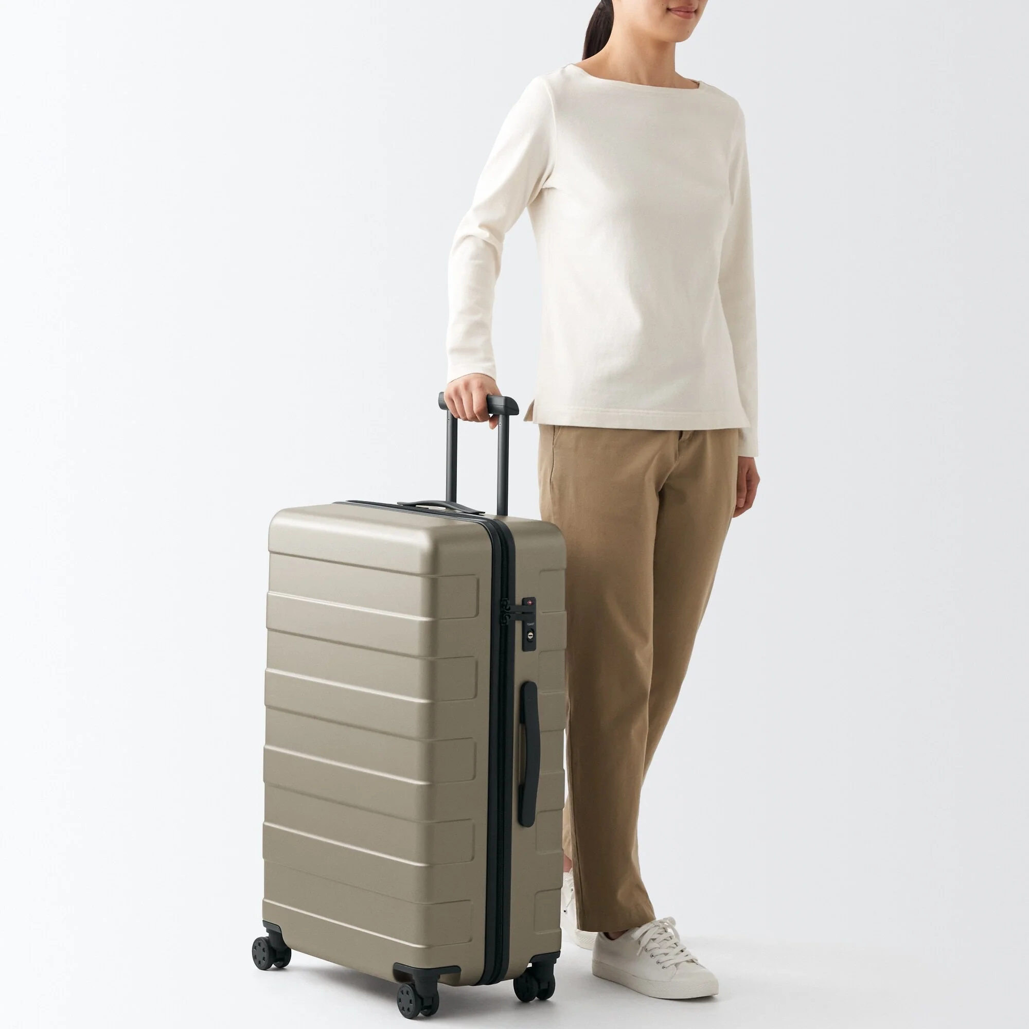 Adjustable Handle Hard Shell Suitcase 75L | Check-In - Image 100