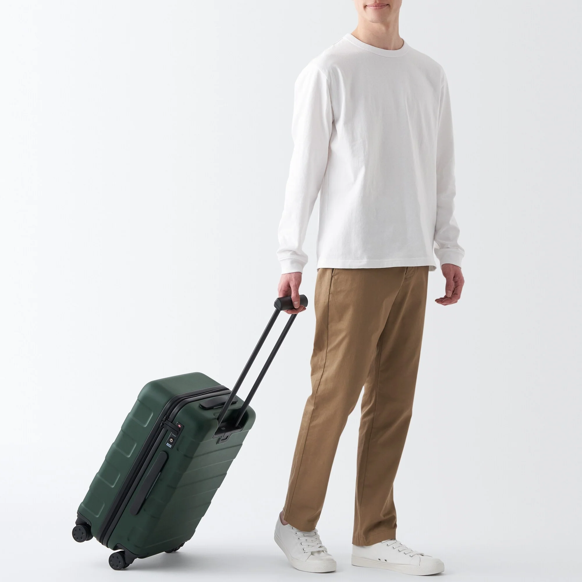 Adjustable Handle Hard Shell Suitcase 36L | Carry-On - Image 125