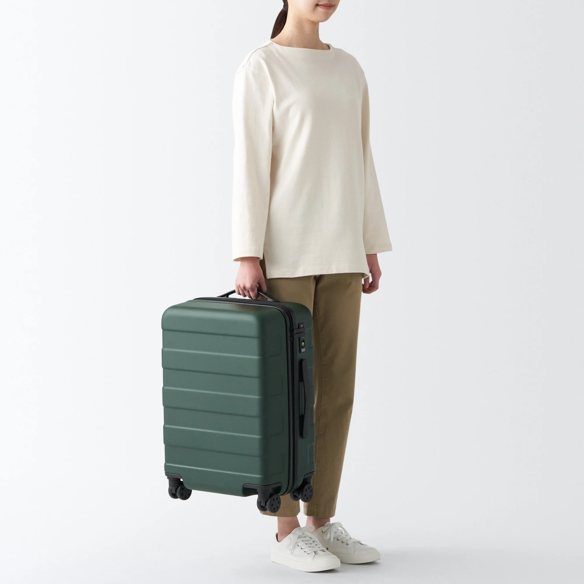 Adjustable Handle Hard Shell Suitcase 36L | Carry-On - Image 126