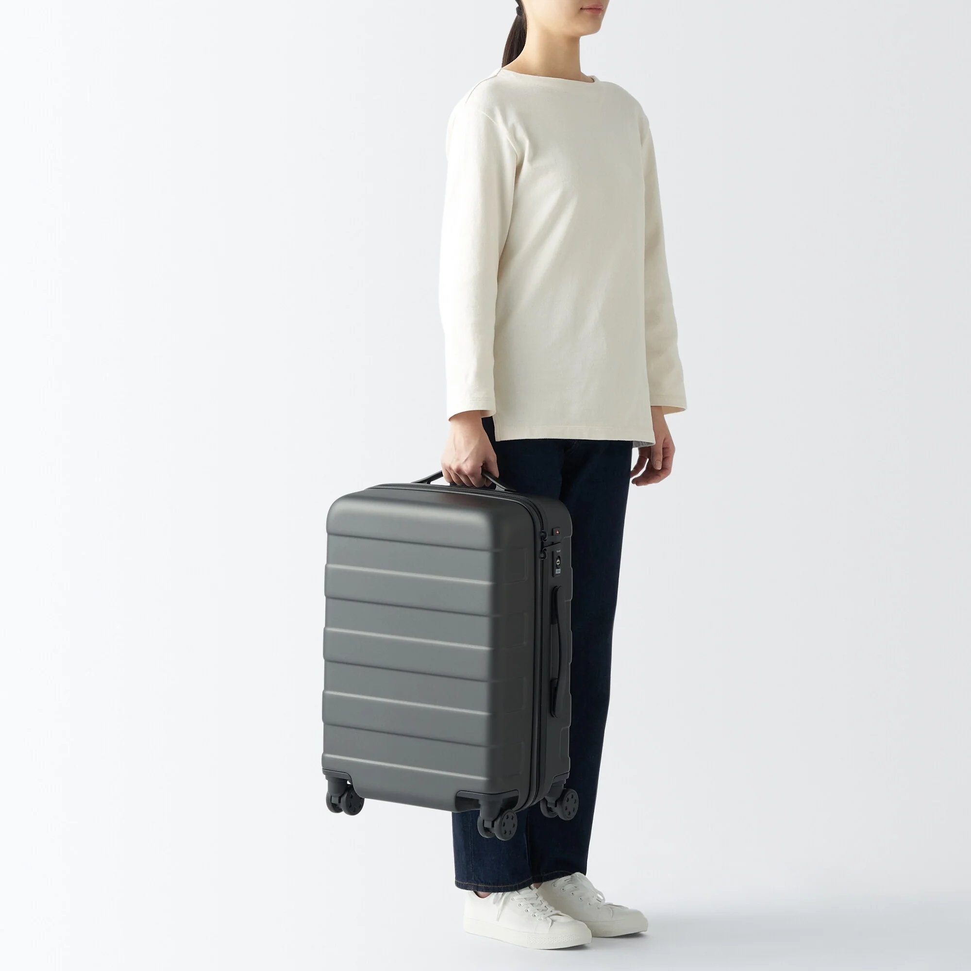 Adjustable Handle Hard Shell Suitcase 36L | Carry-On - Image 18