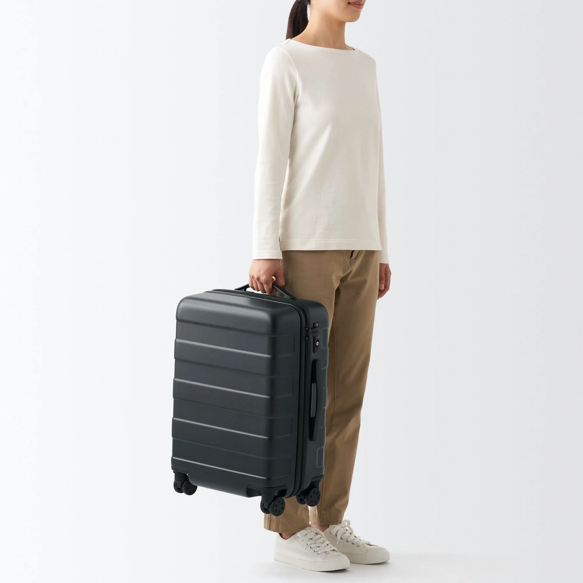 Adjustable Handle Hard Shell Suitcase 36L | Carry-On - Image 39