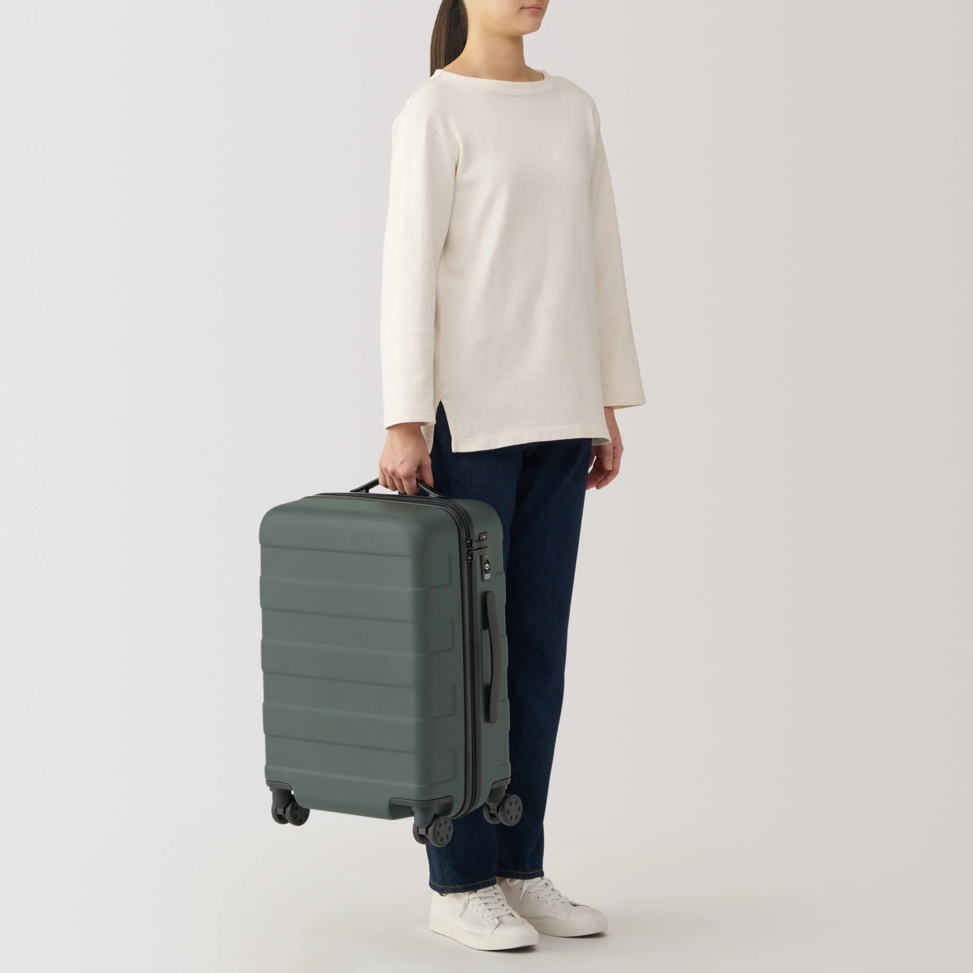 Adjustable Handle Hard Shell Suitcase 36L | Carry-On - Image 23