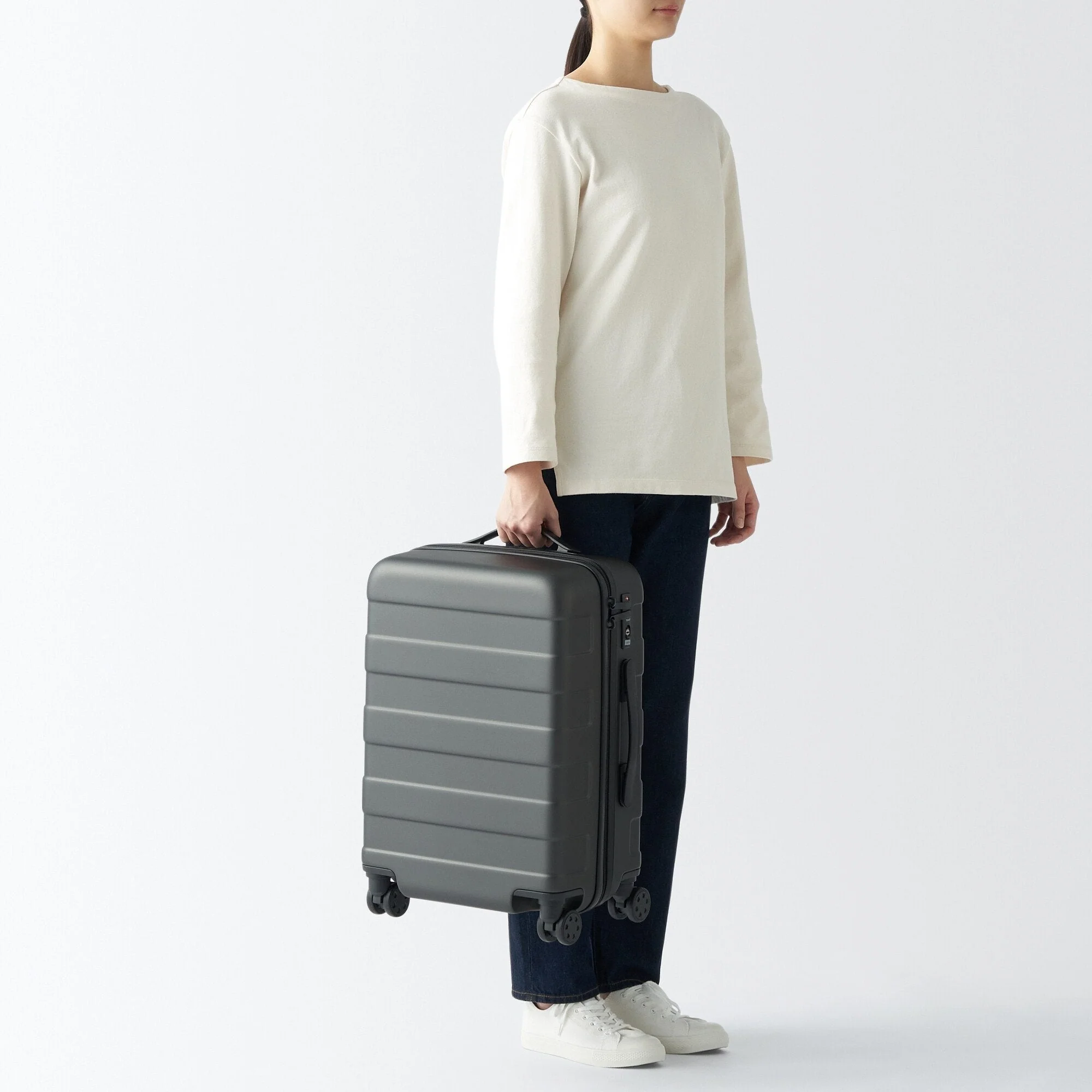Adjustable Handle Hard Shell Suitcase 36L | Carry-On - Image 44