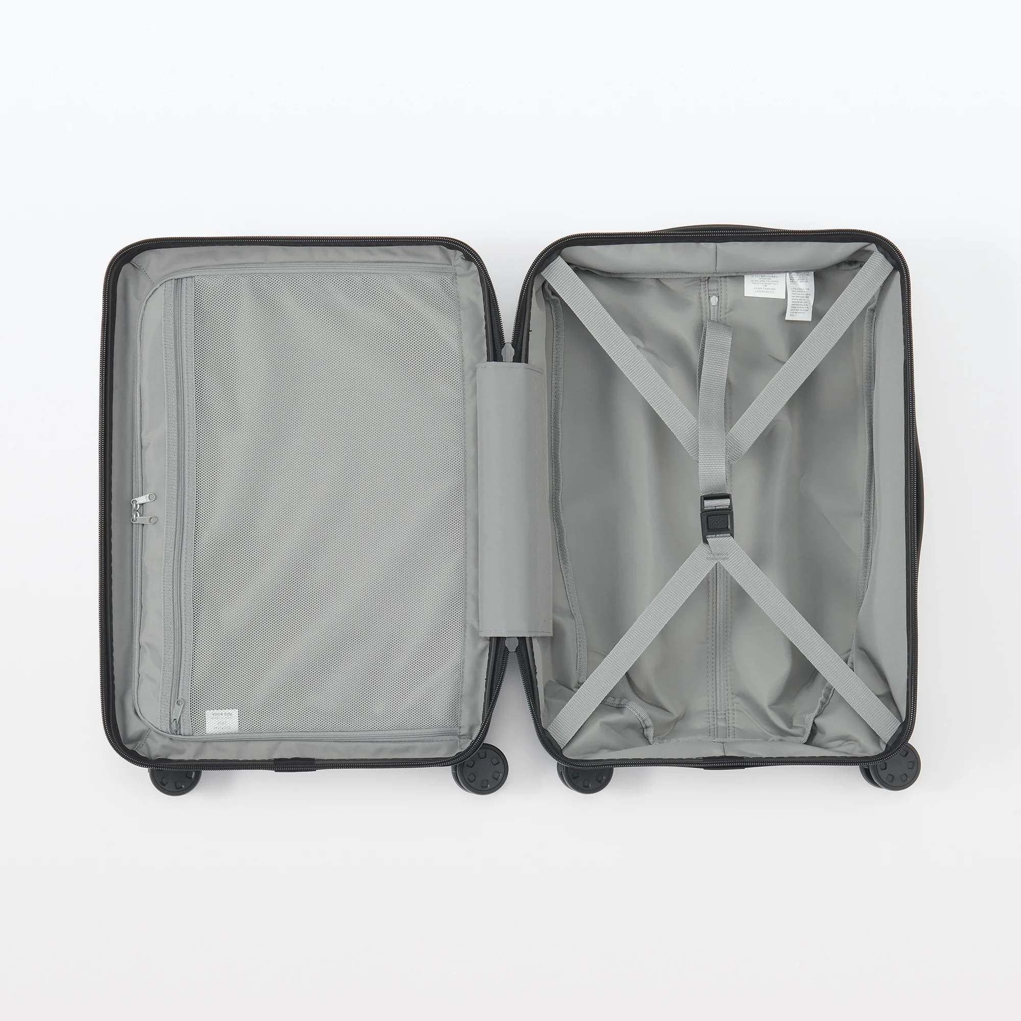 Adjustable Handle Hard Shell Suitcase 36L - Translucent | Carry-On - Image 6