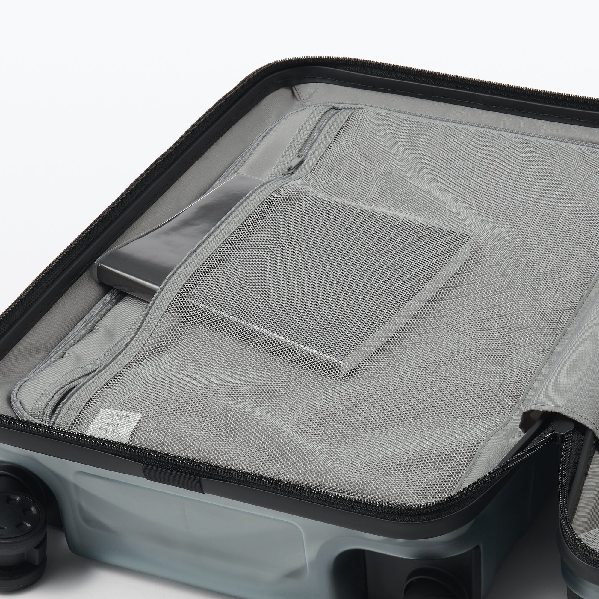 Adjustable Handle Hard Shell Suitcase 36L - Translucent | Carry-On - Image 7