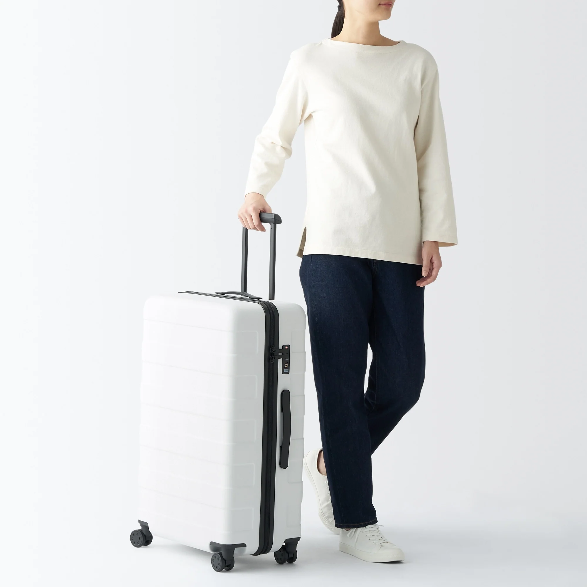 Adjustable Handle Hard Shell Suitcase 75L | Check-In - Image 16