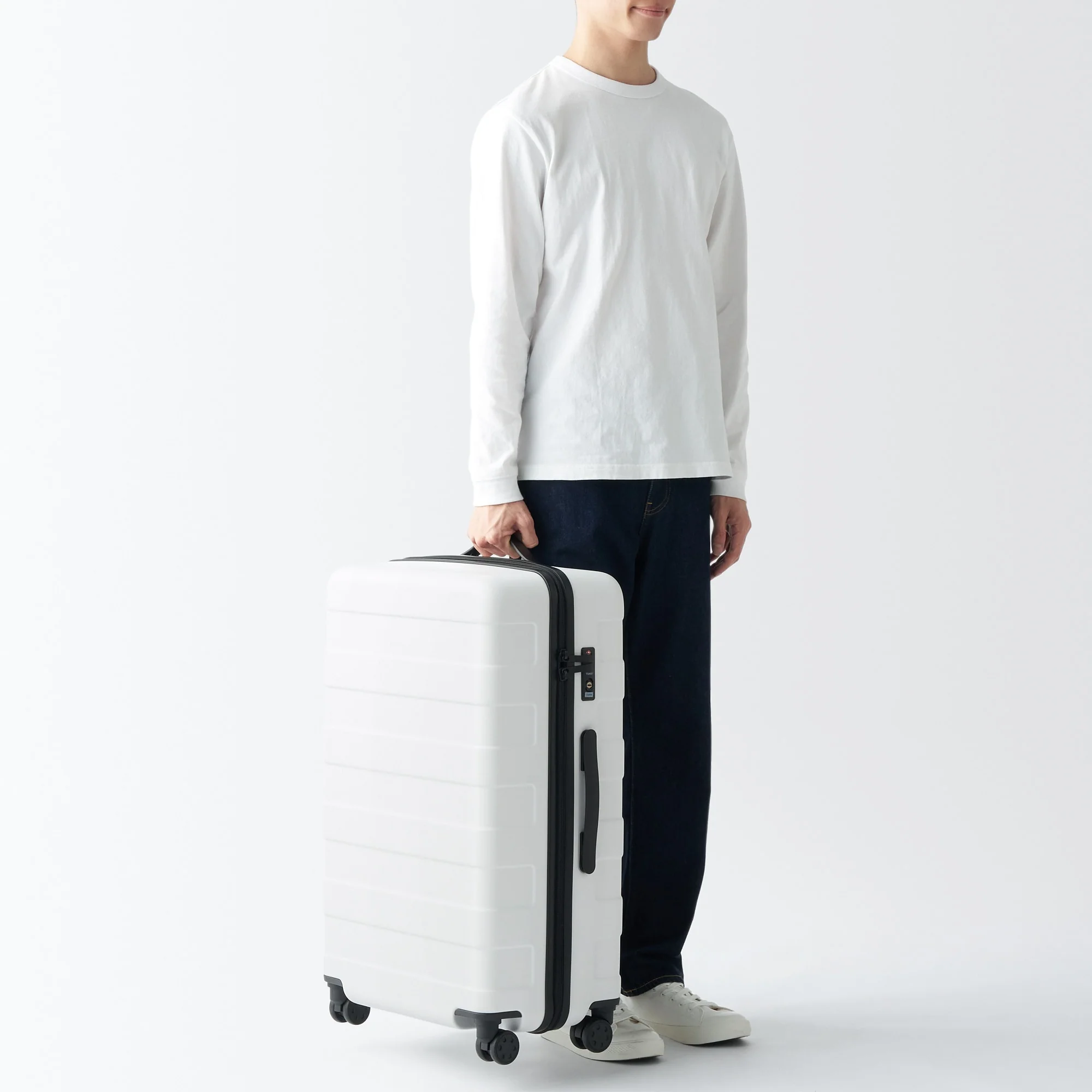 Adjustable Handle Hard Shell Suitcase 75L | Check-In - Image 18
