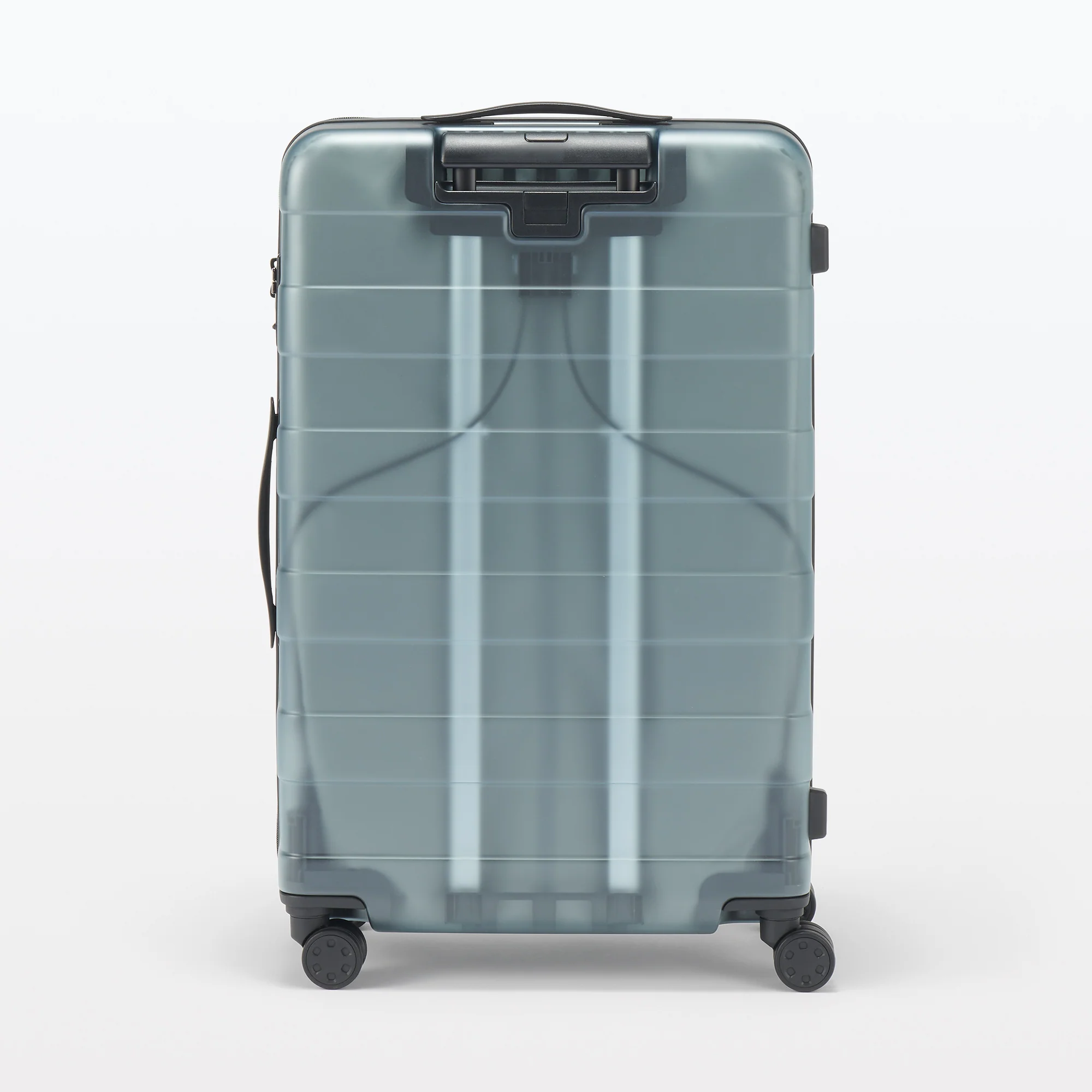 Adjustable Handle Hard Shell Suitcase 75L - Translucent | Check-In - Image 4