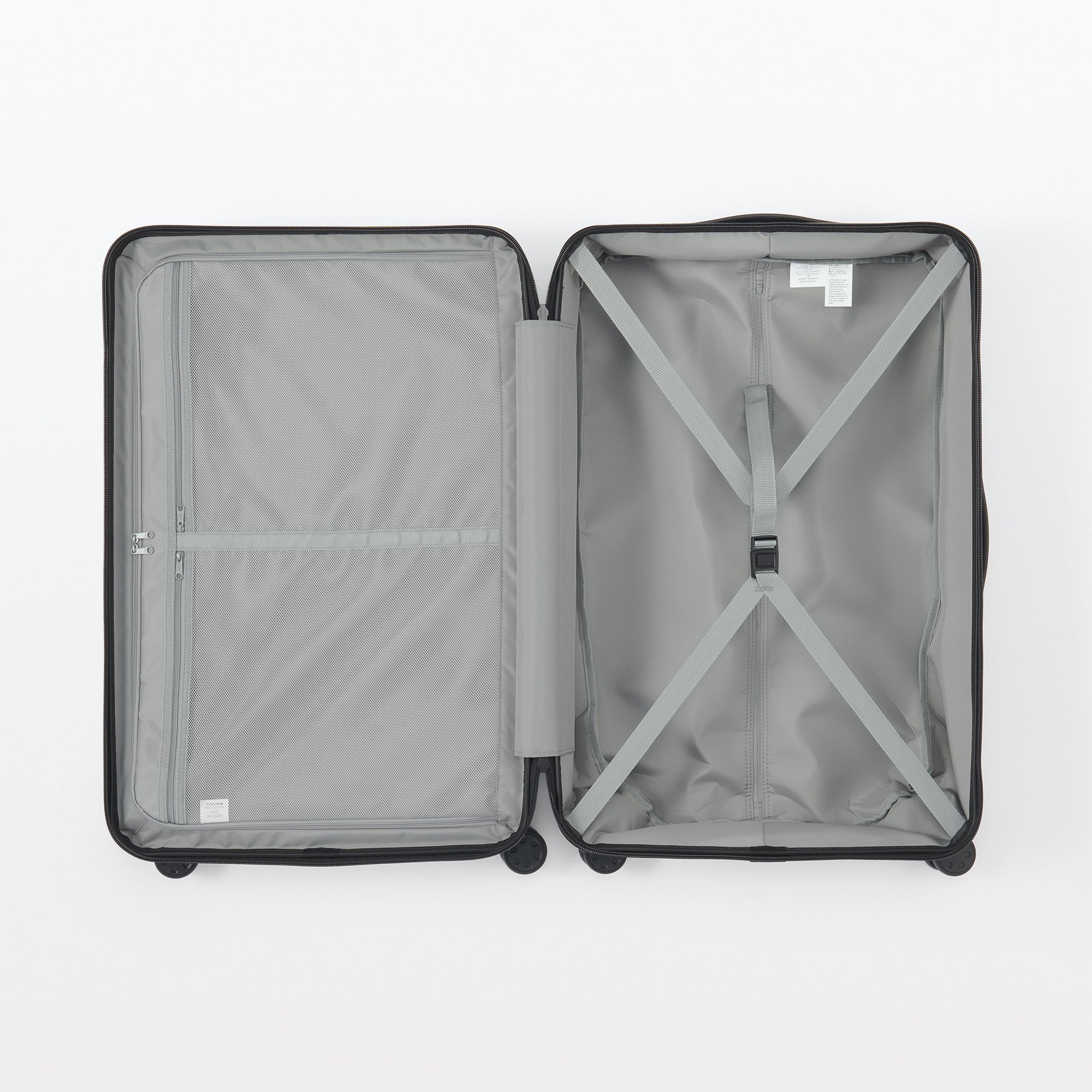 Adjustable Handle Hard Shell Suitcase 75L - Translucent | Check-In - Image 6
