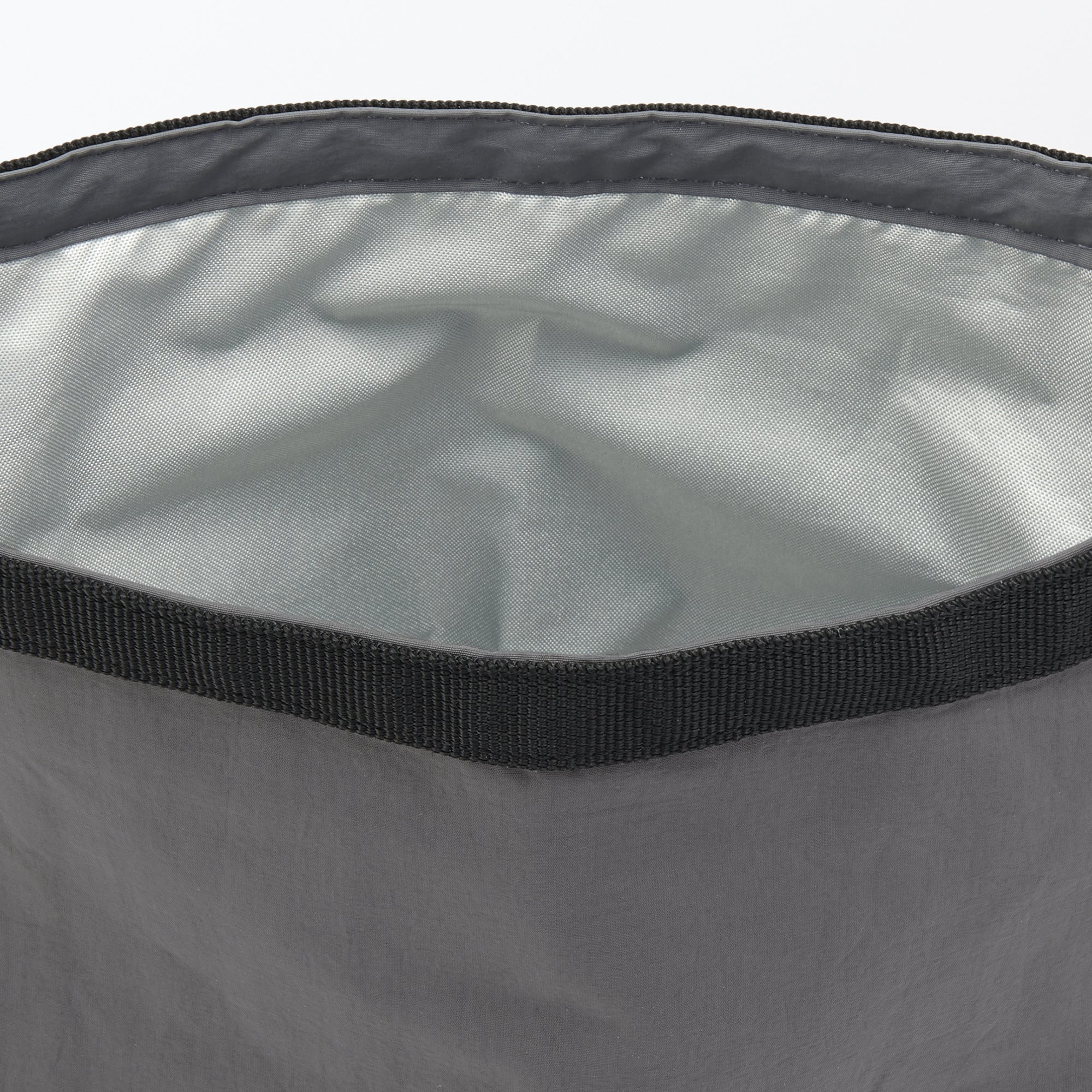 Adjustable Roll-Top Lunch Bag Grey - Large - Image 5