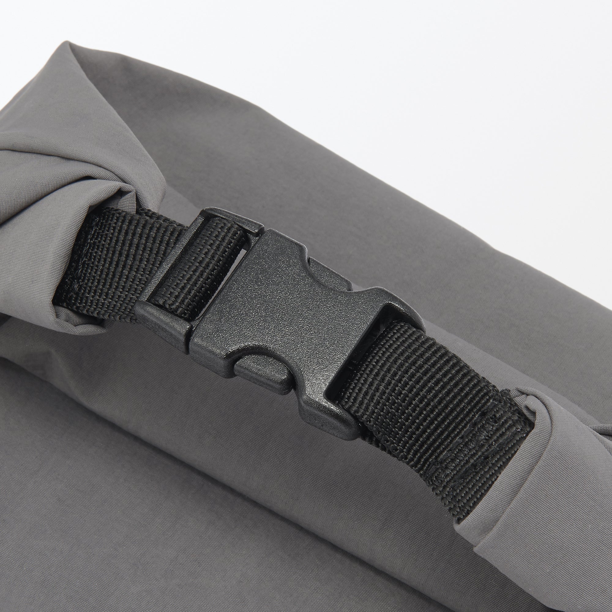 Adjustable Roll-Top Lunch Bag Grey - Large - Image 6