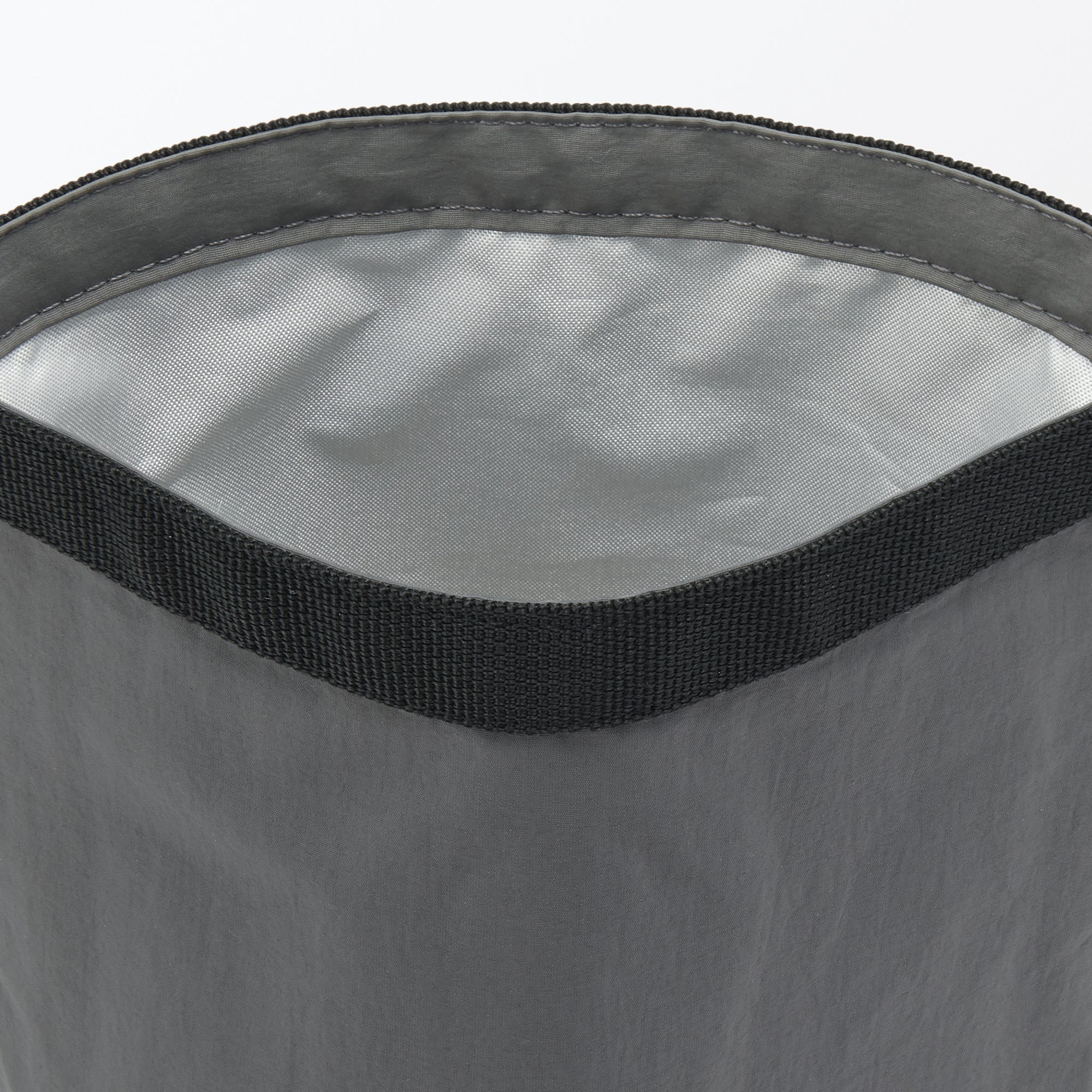 Adjustable Roll-Top Lunch Bag Grey - Small - Image 5