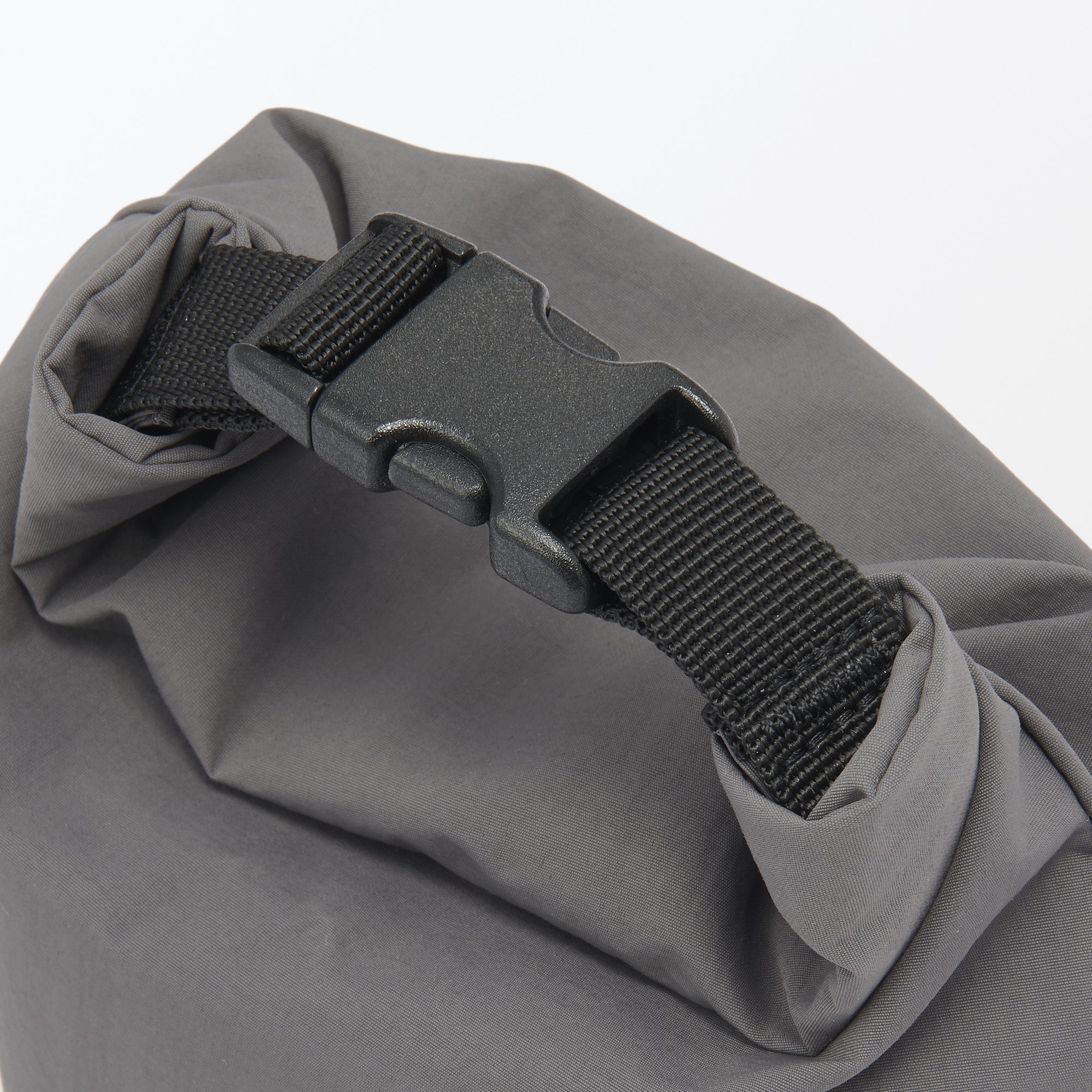 Adjustable Roll-Top Lunch Bag Grey - Small - Image 6
