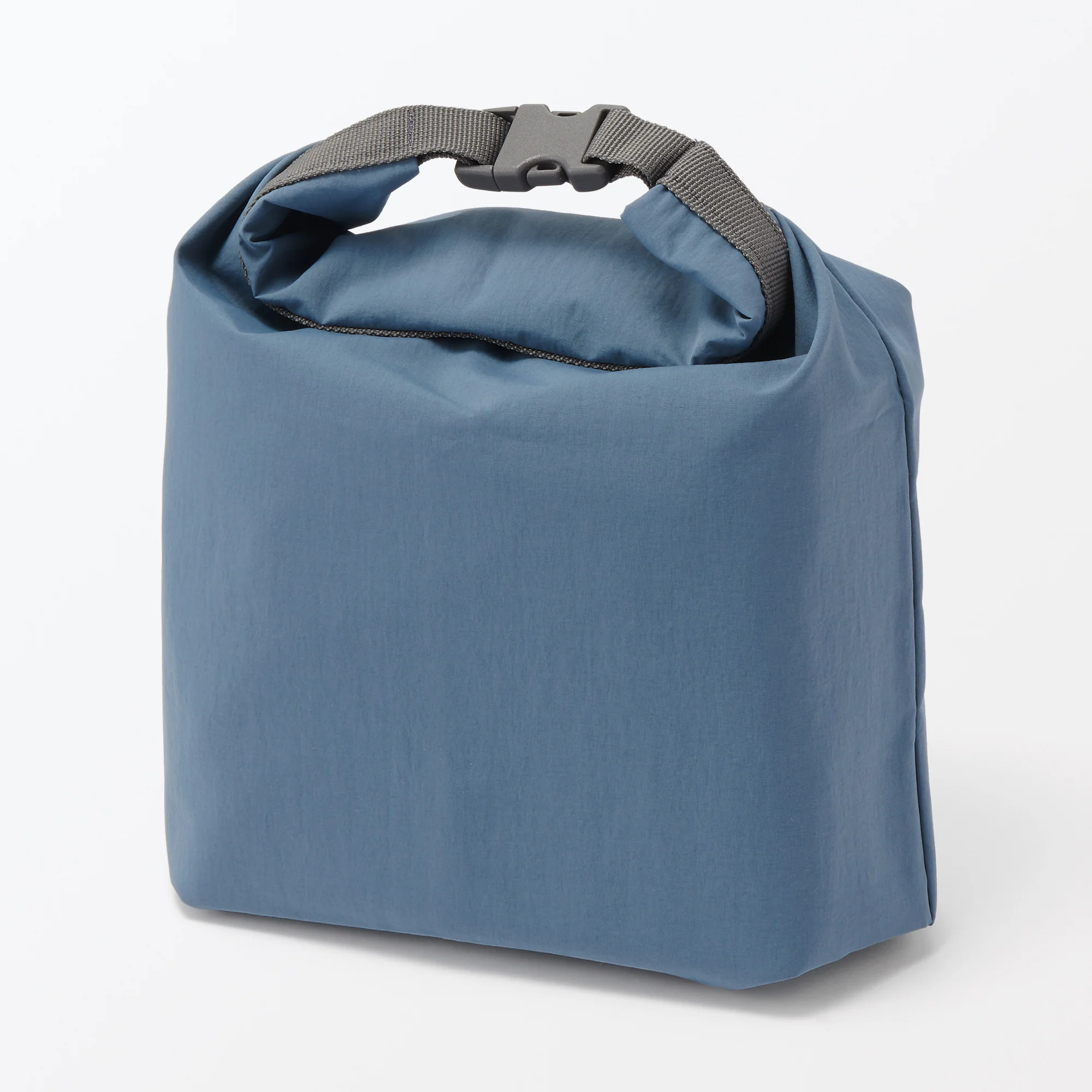 Adjustable Roll-Top Lunch Bag Smoky Blue - Large - Image 3
