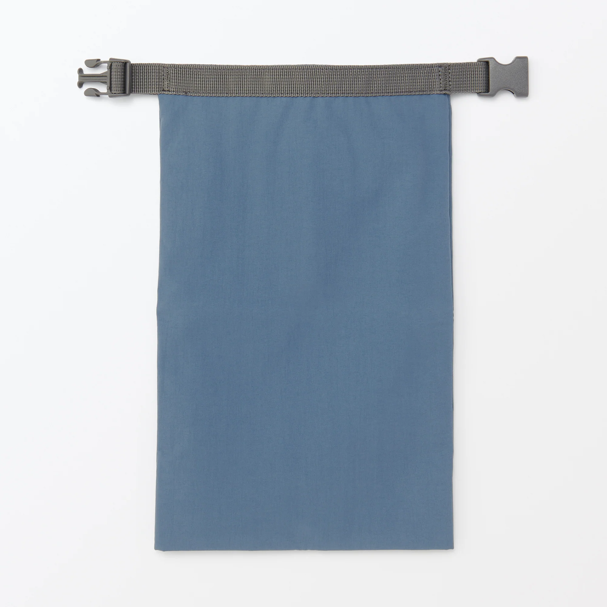 Adjustable Roll-Top Lunch Bag Smoky Blue - Small - Image 4