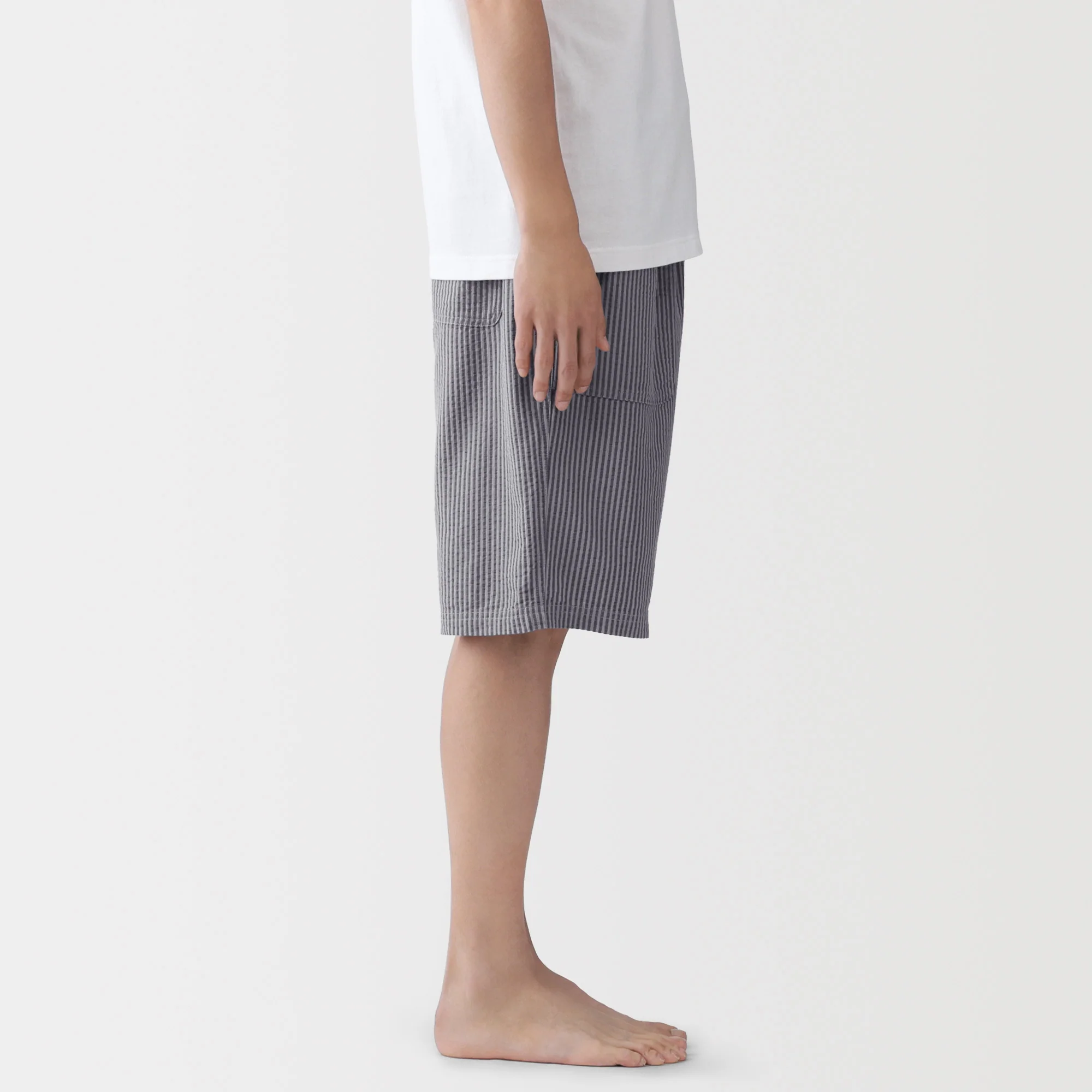 Airy Seersucker Shorts - Image 5