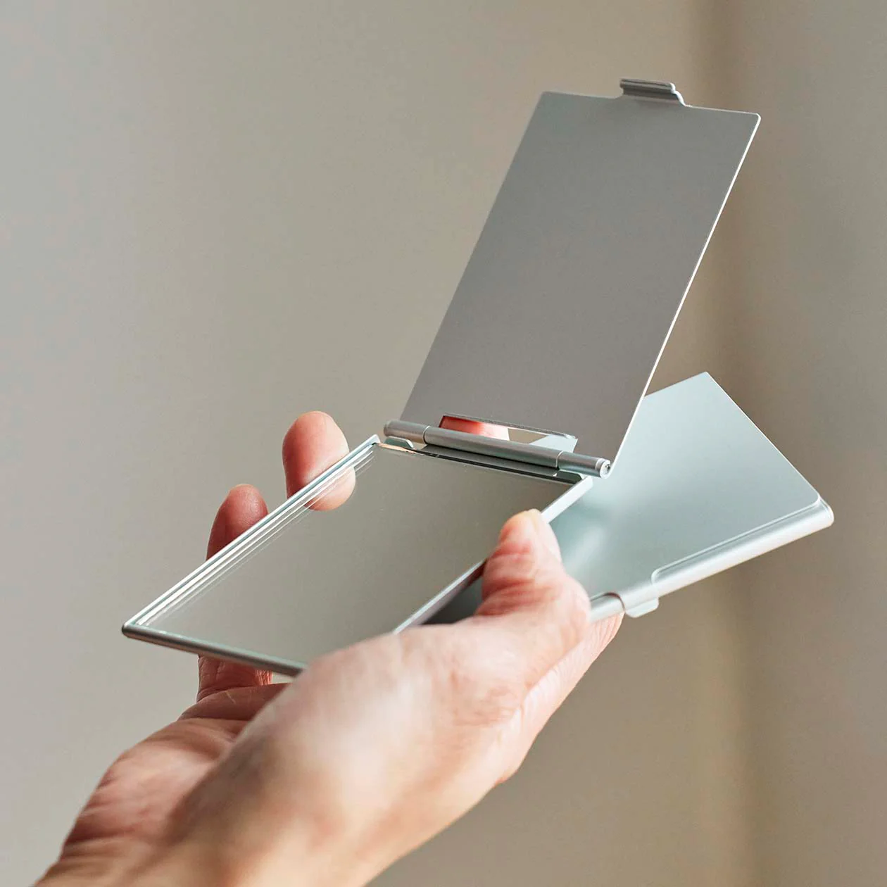 Aluminum Folding Mirror - Small - Image 2