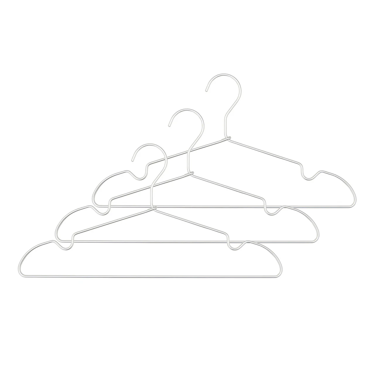 Aluminum Hangers with Notches (3pcs)