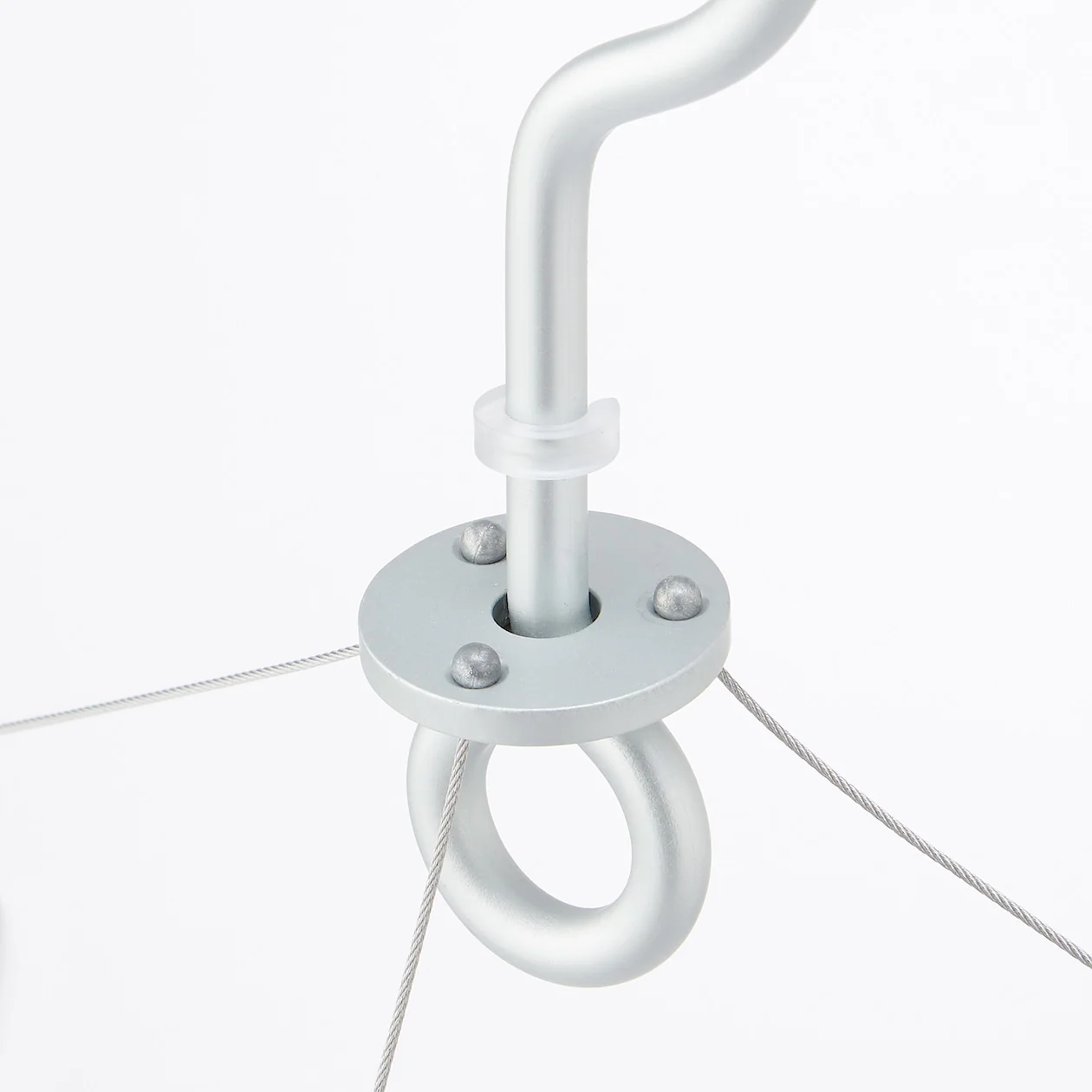Aluminum Semicircle Hanger with Pegs - Image 5