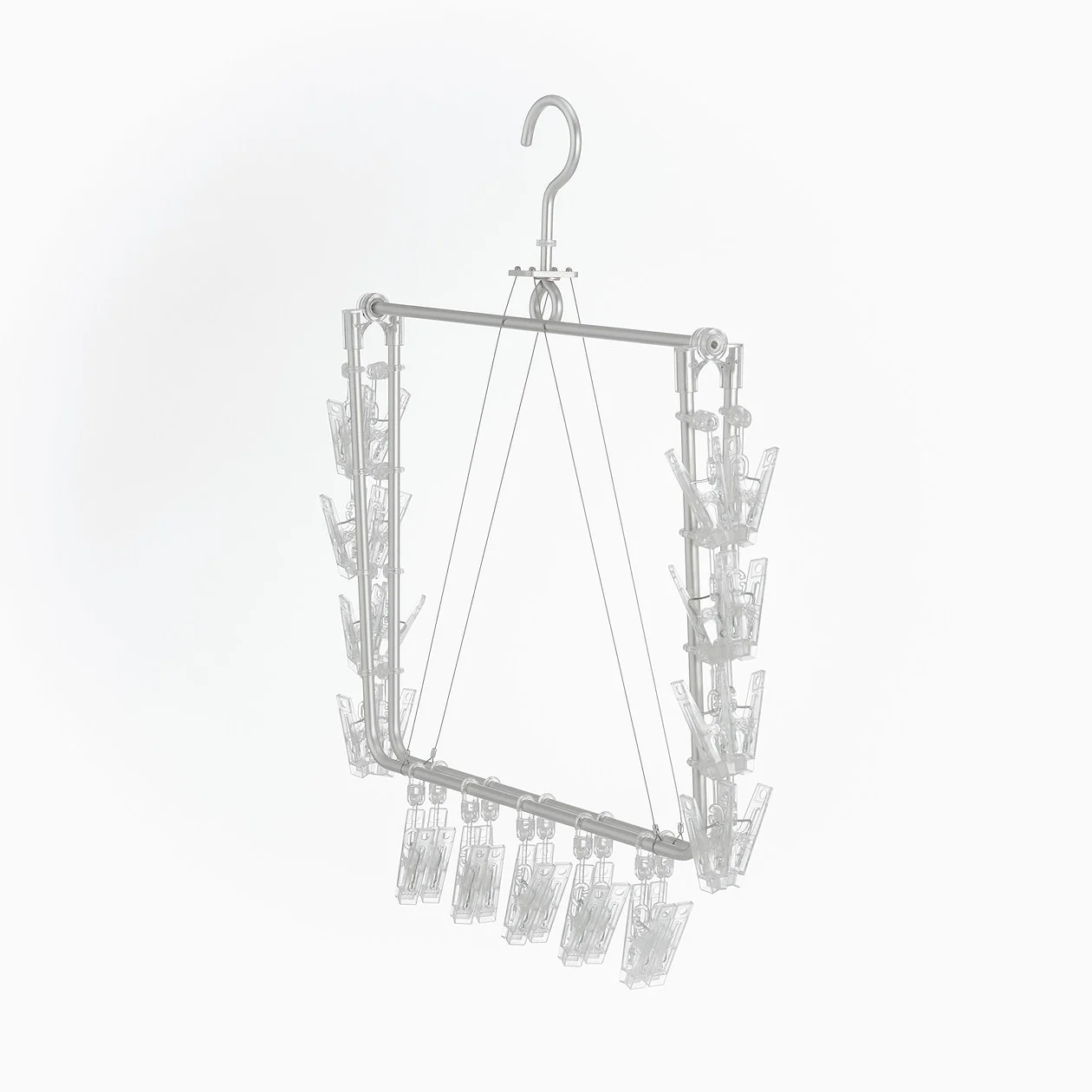 Aluminum Square Hanger with Pegs Frame Type - Image 3