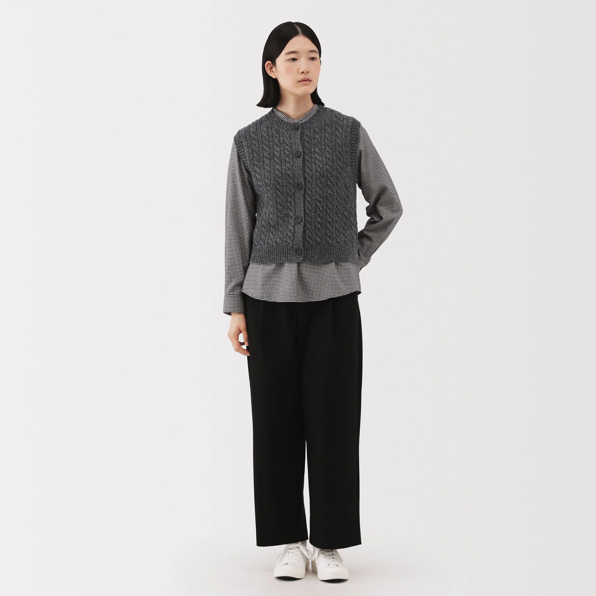 Andes Wool Blend Vest - Image 4