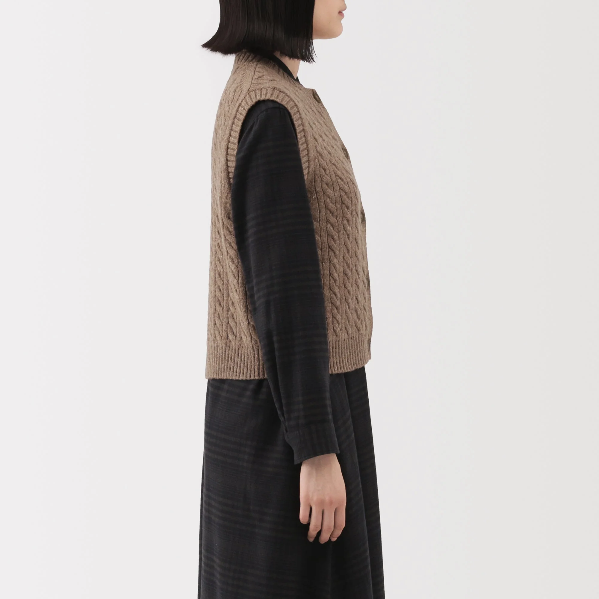Andes Wool Blend Vest - Image 5