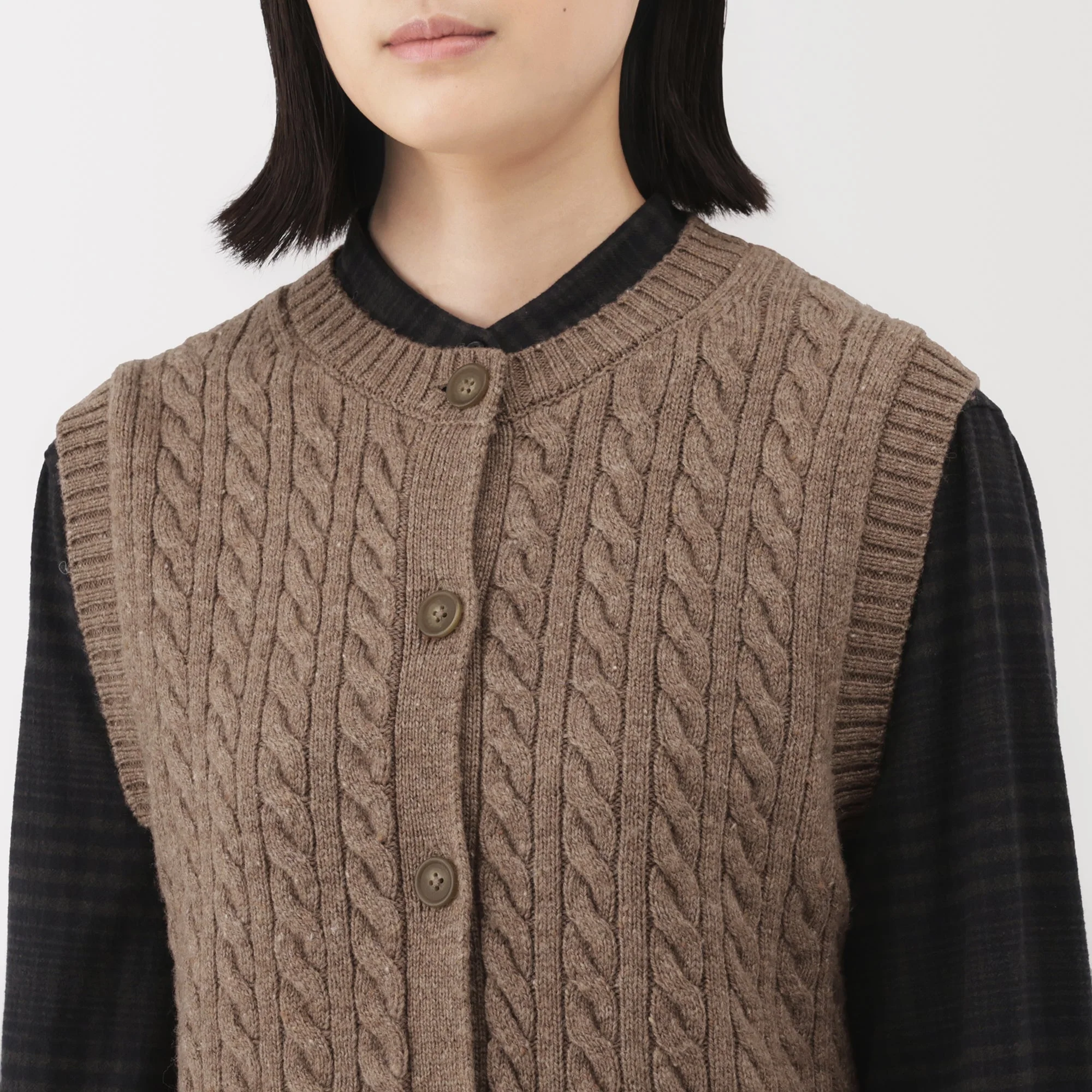 Andes Wool Blend Vest - Image 7