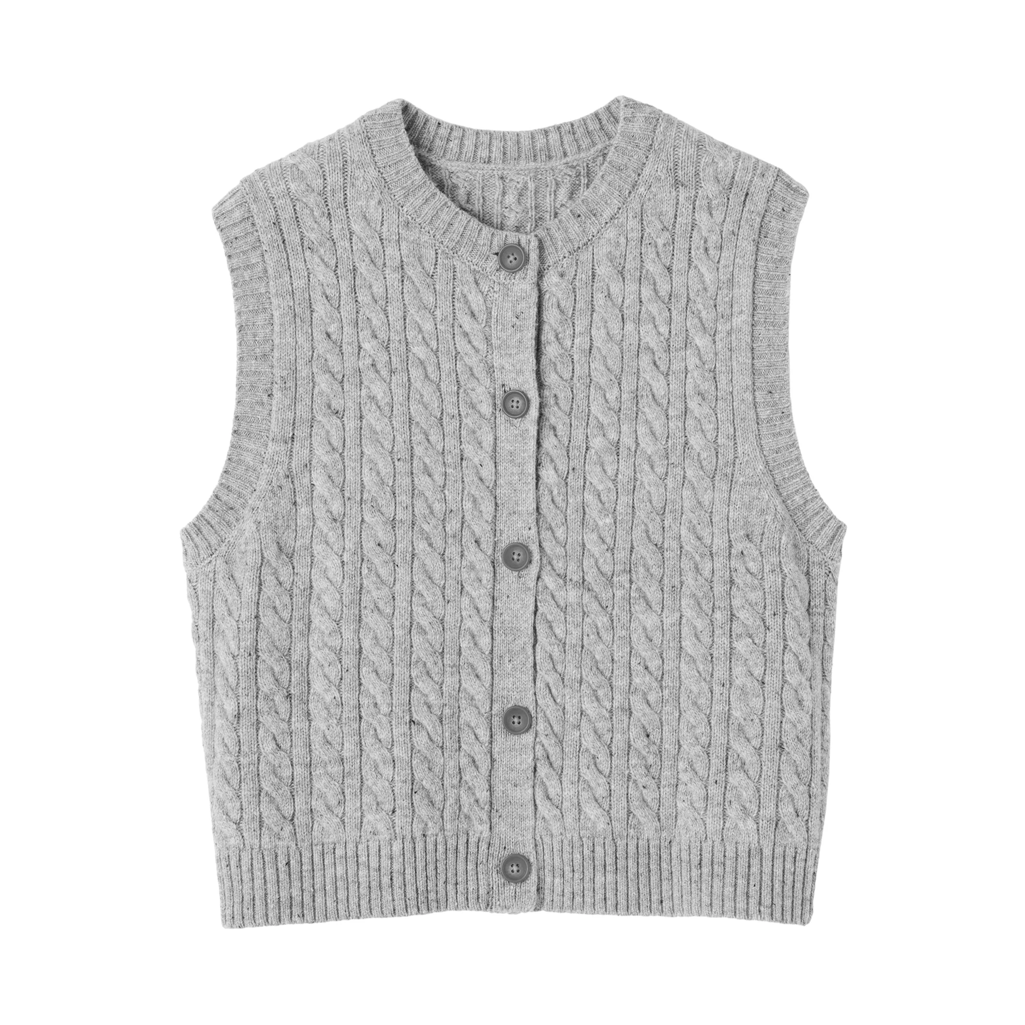 Andes Wool Blend Vest - Image 9