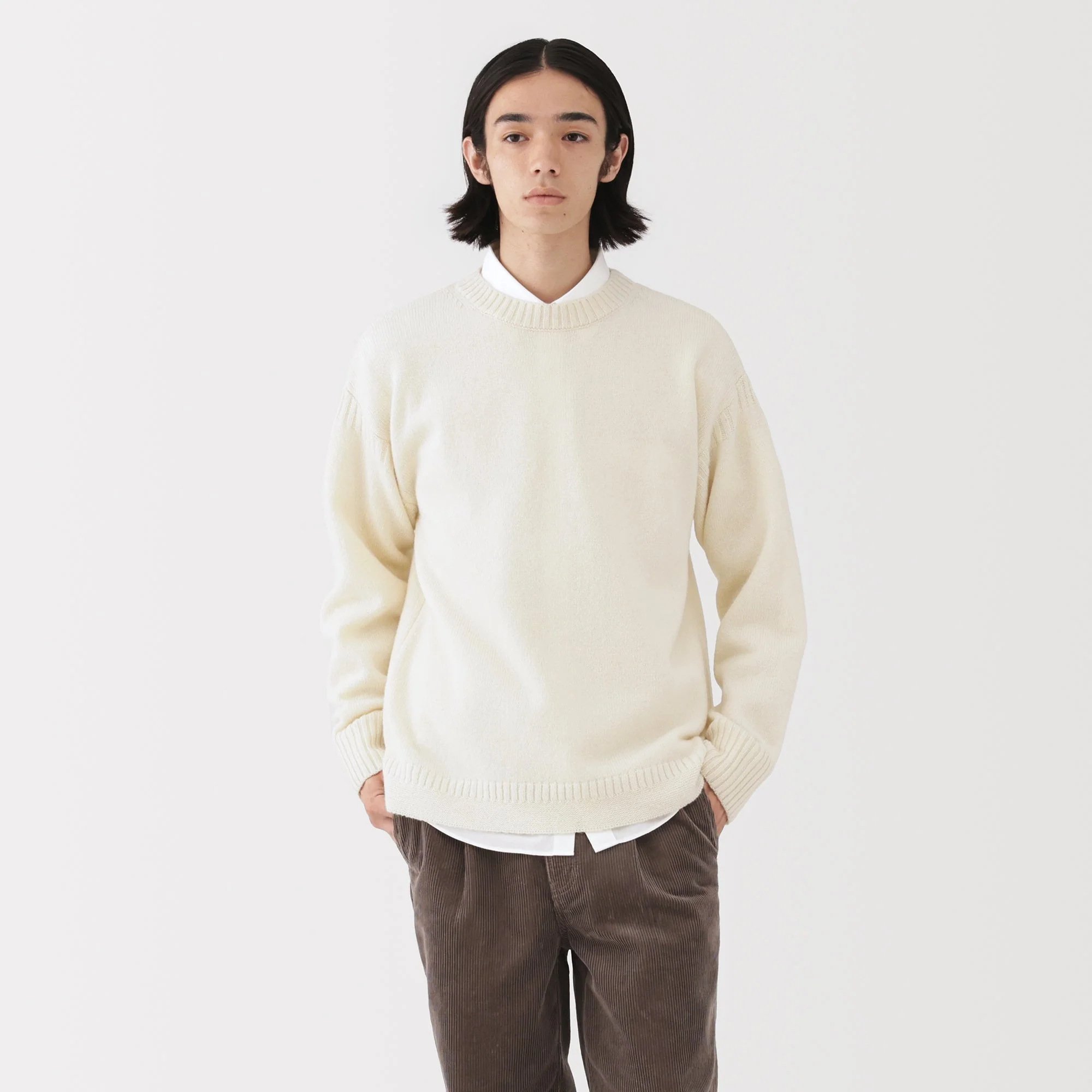 Andes Wool Crew Neck Sweater - Image 11
