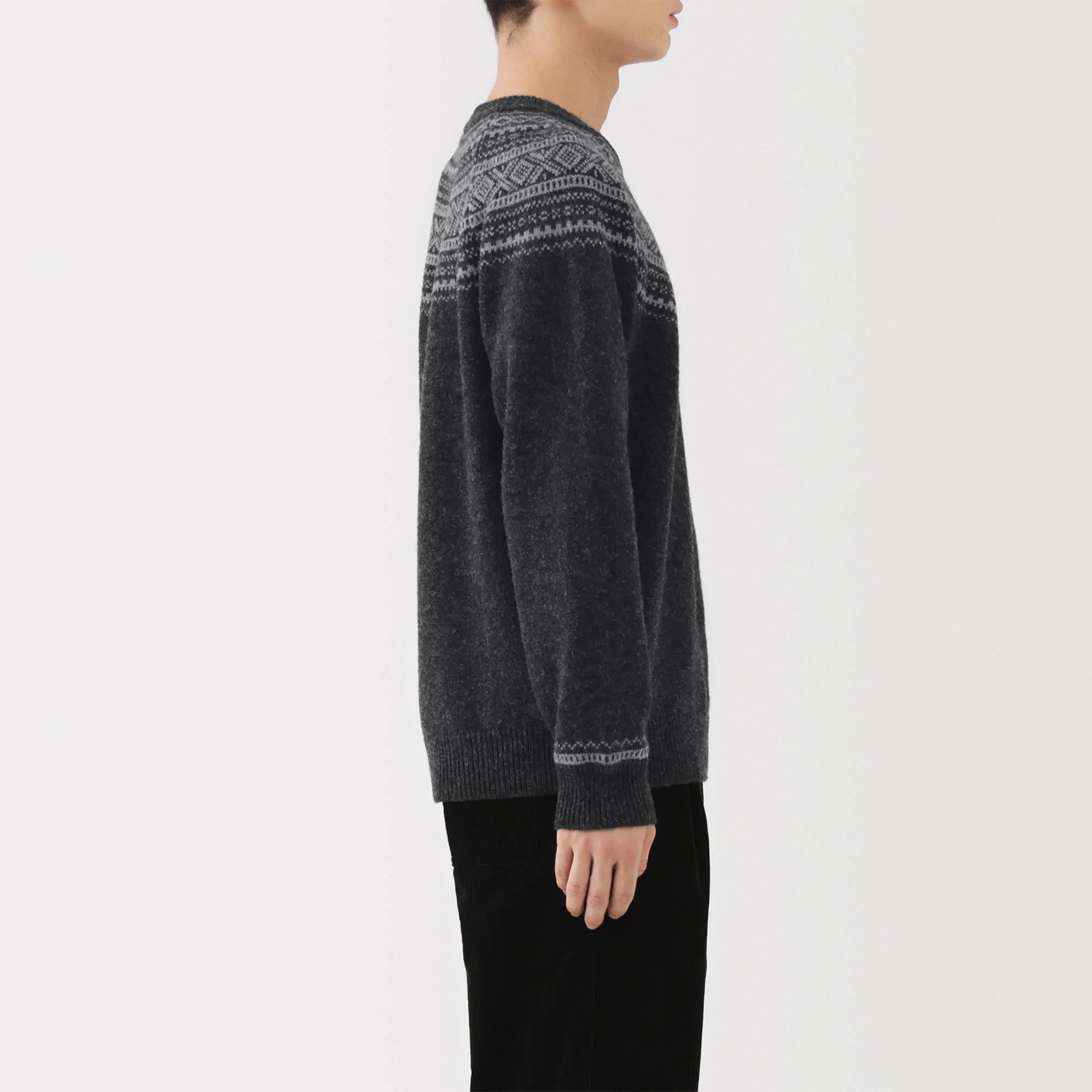 Andes Wool Jacquard Sweater - Image 5