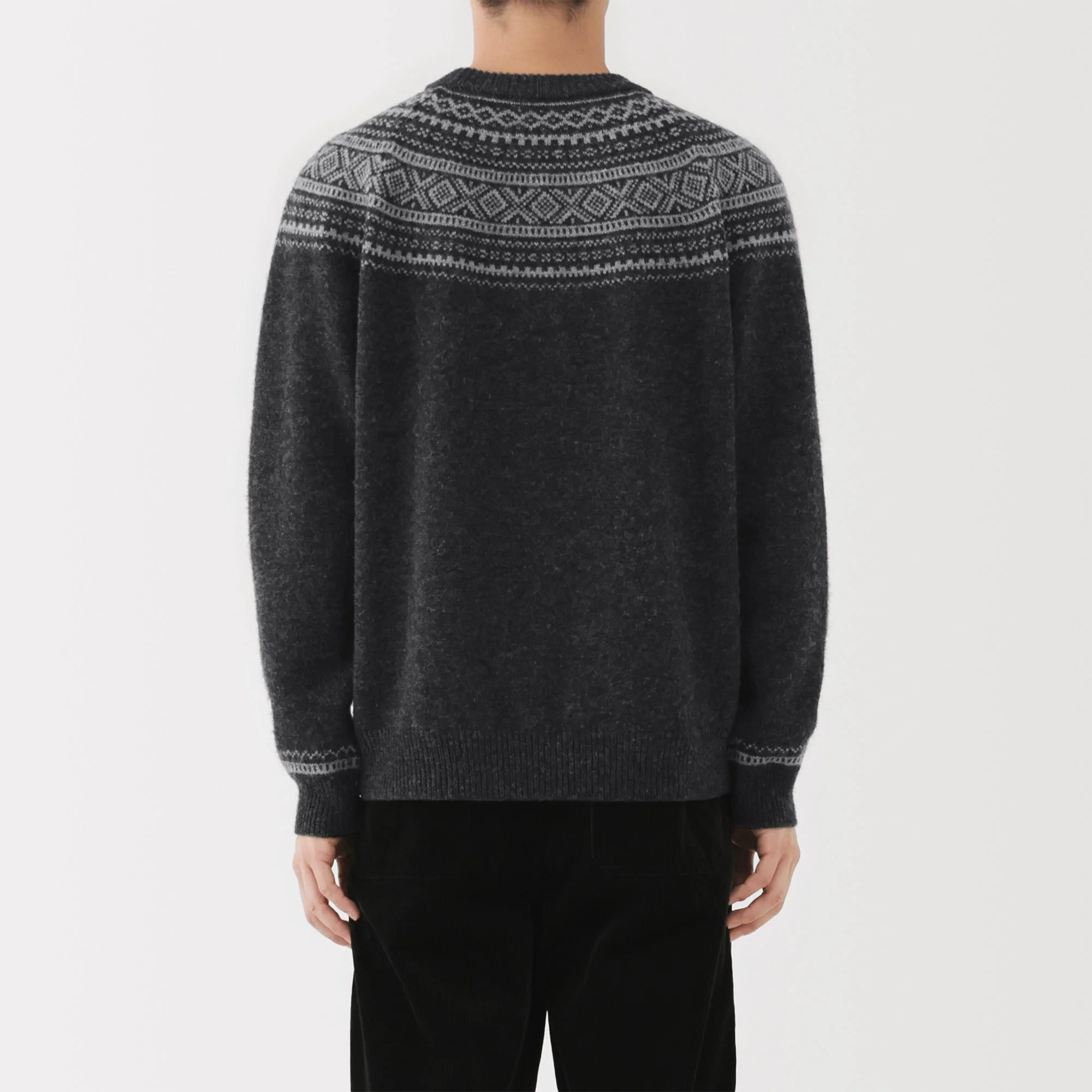 Andes Wool Jacquard Sweater - Image 6