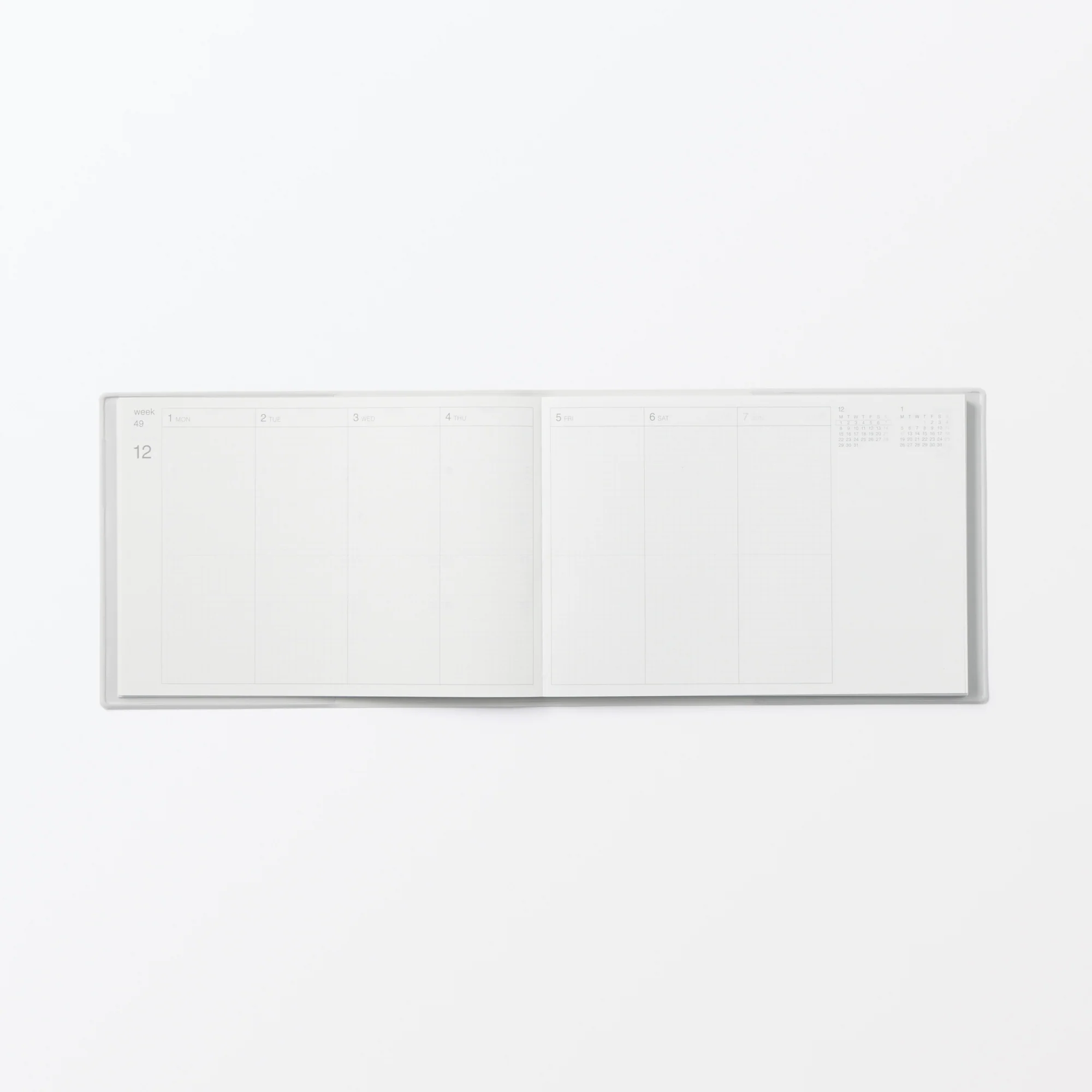 B5 Half Size Monthly/Weekly Planner From Dec. 2025 - Image 7