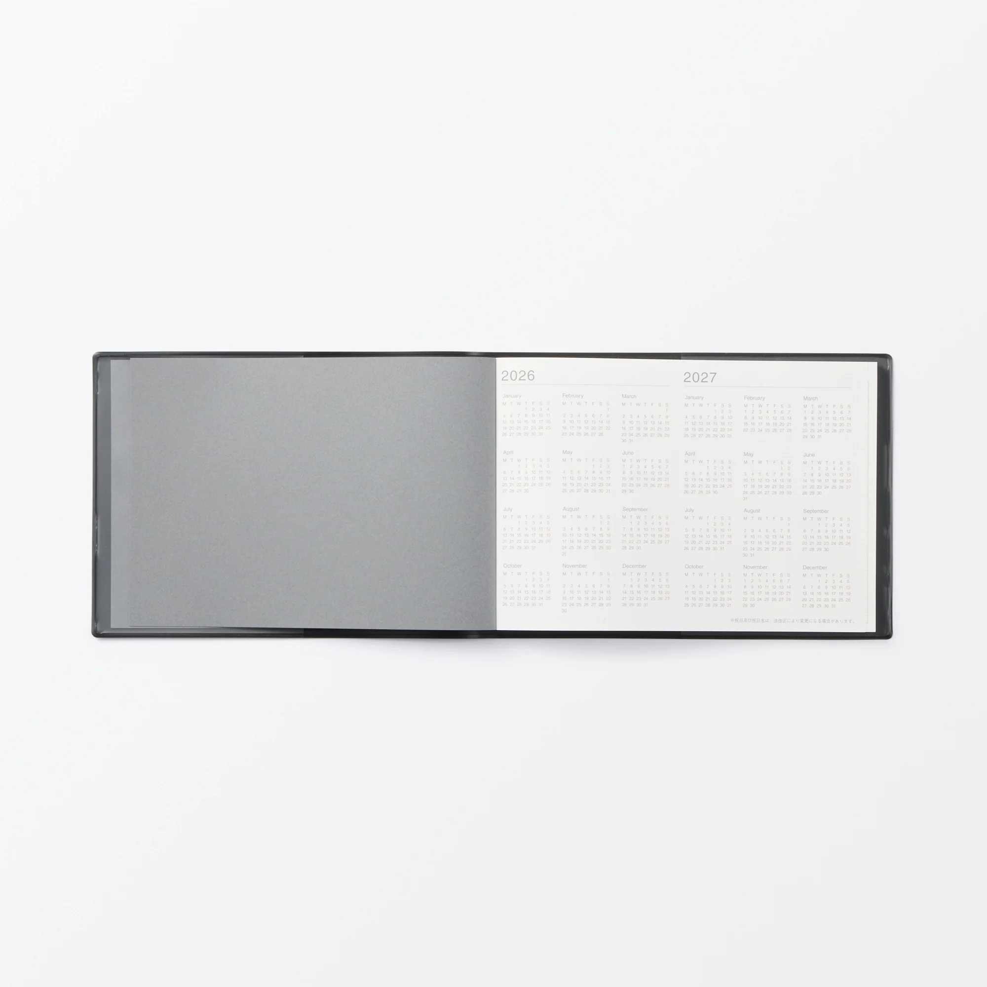 B5 Half Size Monthly/Weekly Planner From Dec. 2025 - Image 4