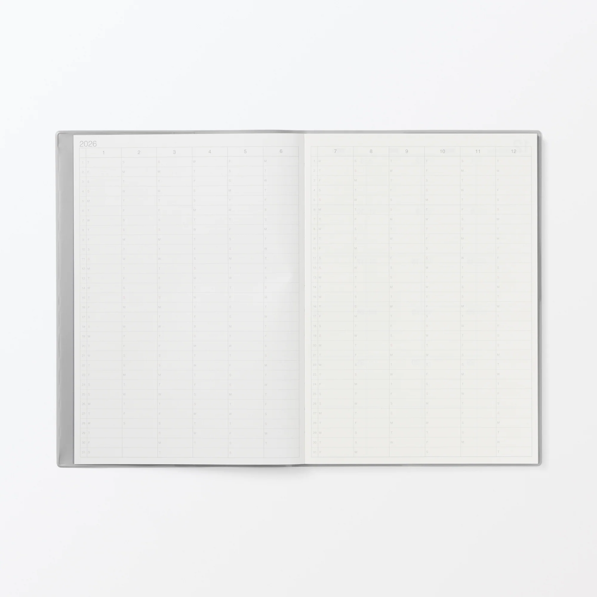 B5 Monthly/Weekly Planner From Dec. 2025 - No Holidays - Image 5